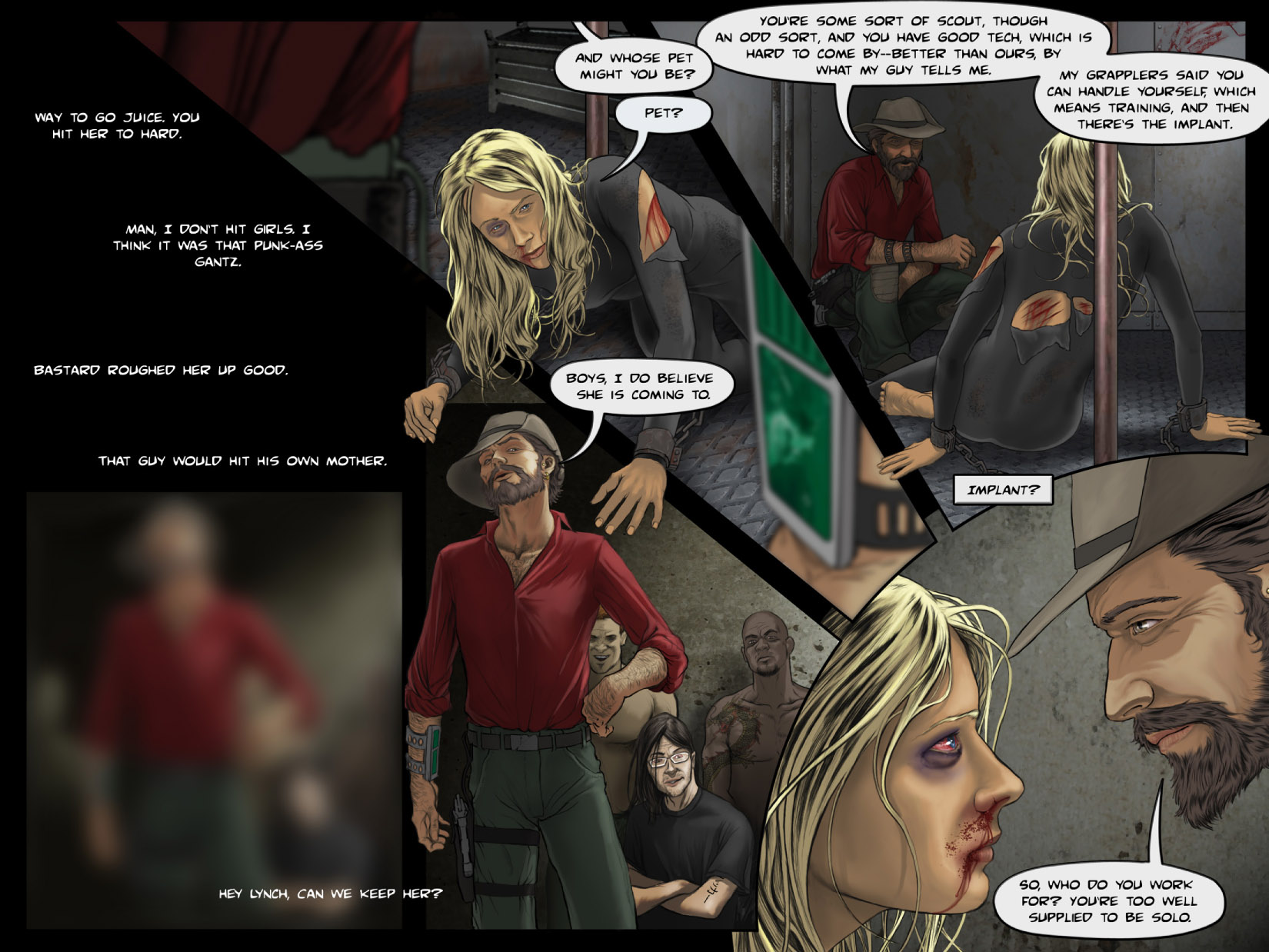 Read online Azure comic -  Issue #2 - 14