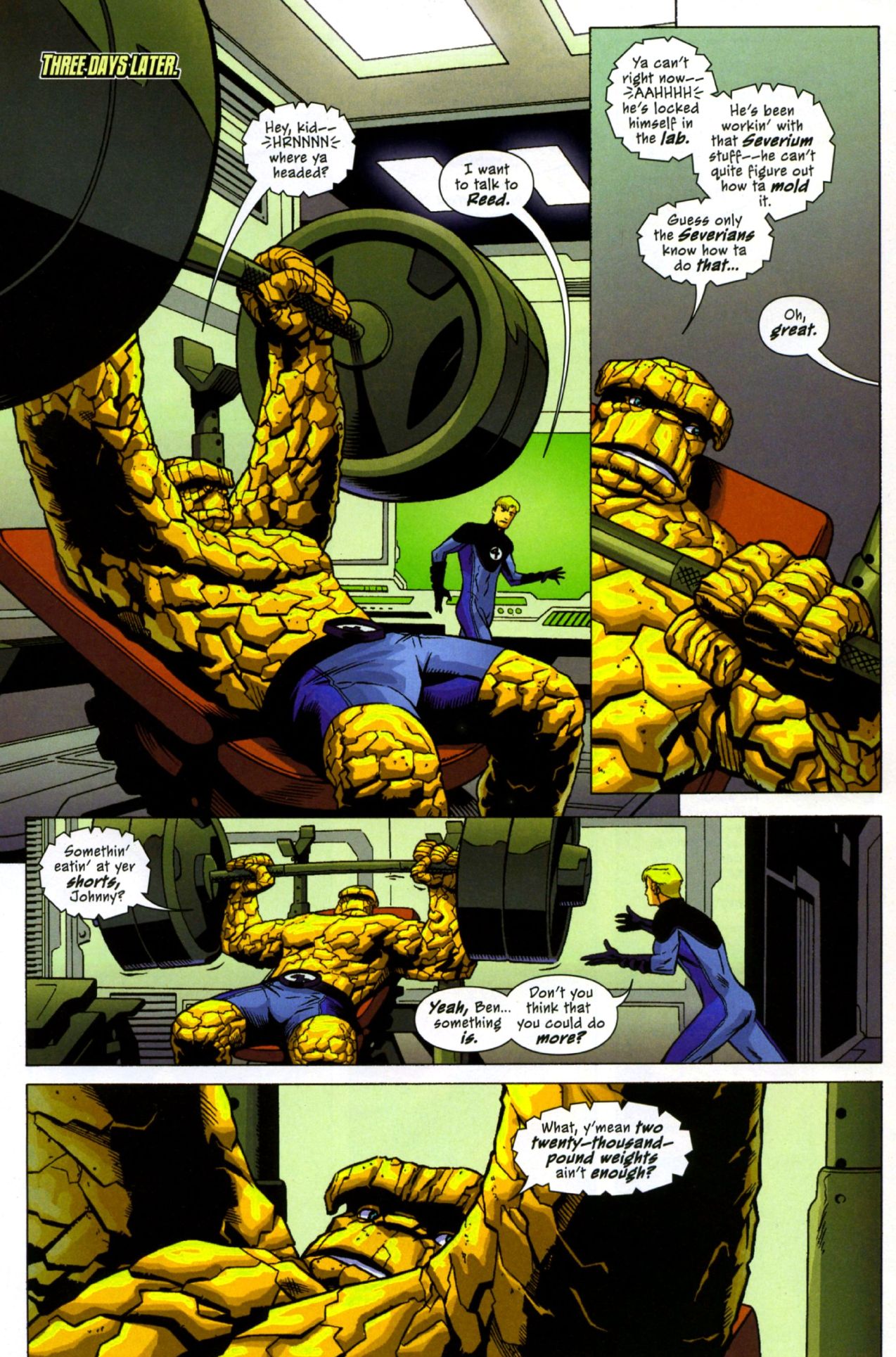 Read online Marvel Adventures Fantastic Four comic -  Issue #30 - 9