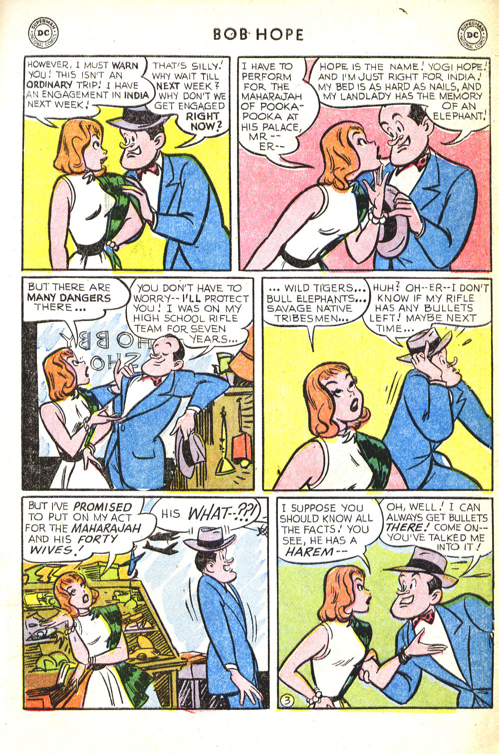 Read online The Adventures of Bob Hope comic -  Issue #30 - 5