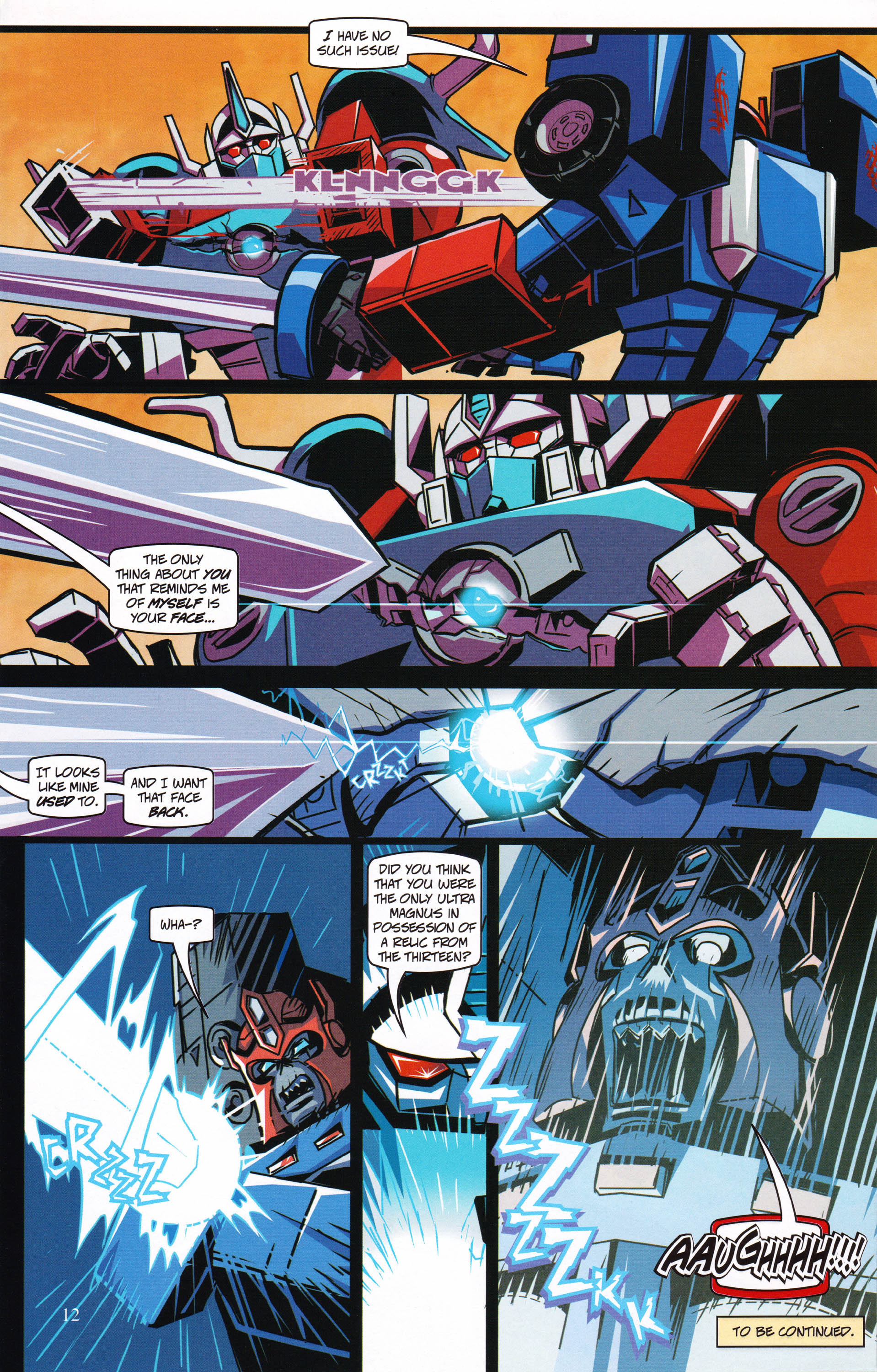 Read online Transformers: Collectors' Club comic -  Issue #62 - 12