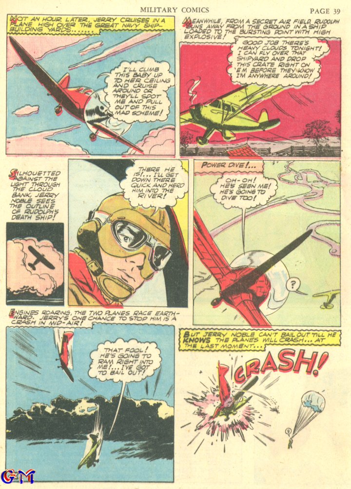 Read online Military Comics comic -  Issue #7 - 41