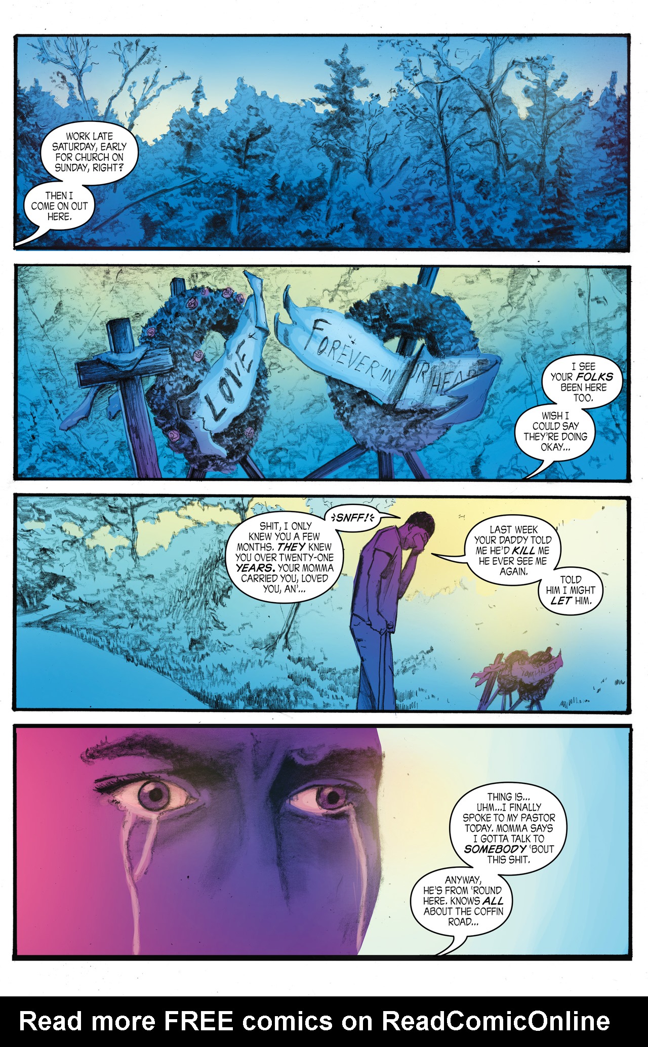 Read online John Carpenter's Night Terrors comic -  Issue # The Coffin Road - 84