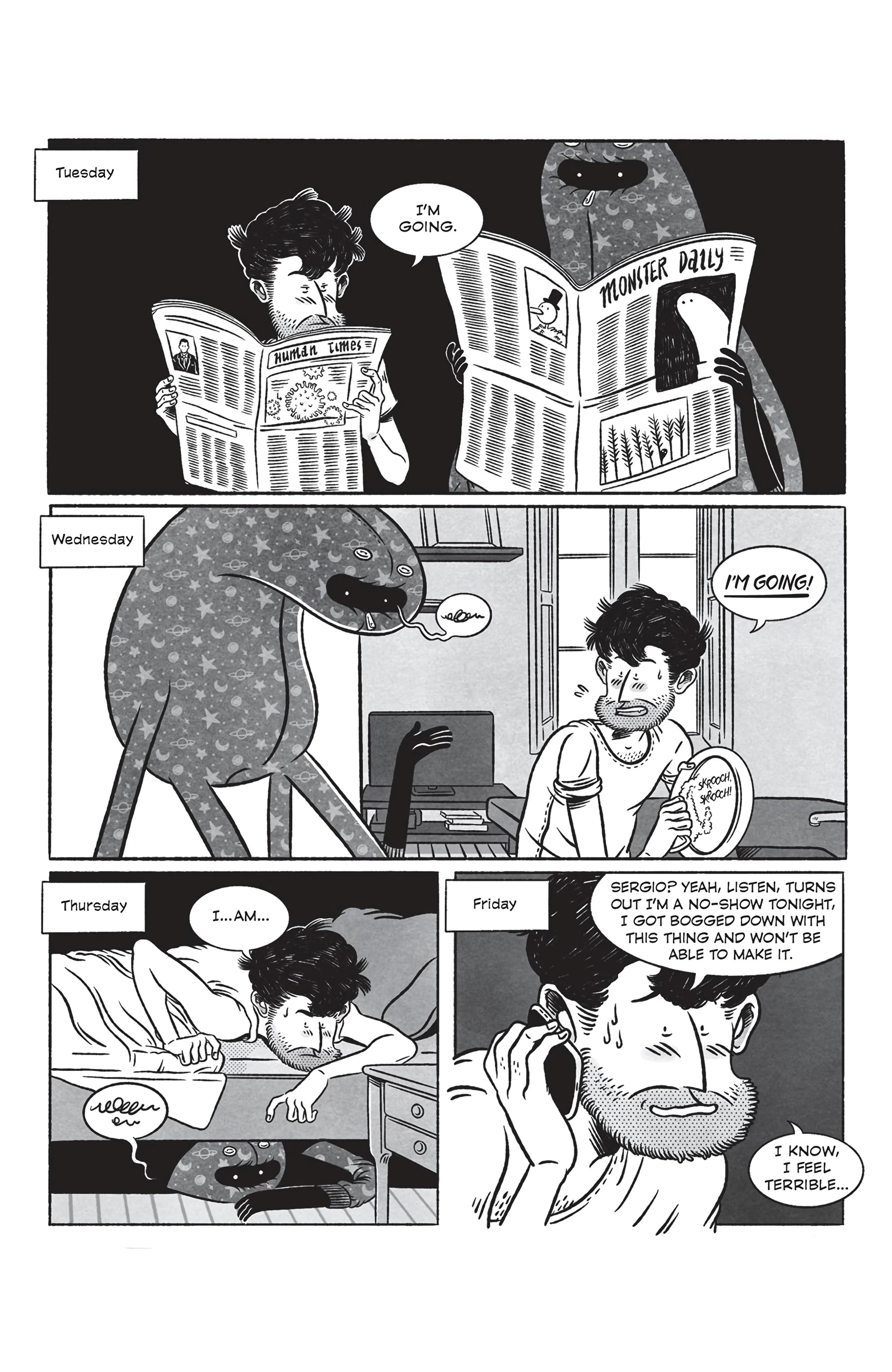 Read online Monstermind: Dealing with Anxiety & Self-Doubt comic -  Issue # TPB - 39
