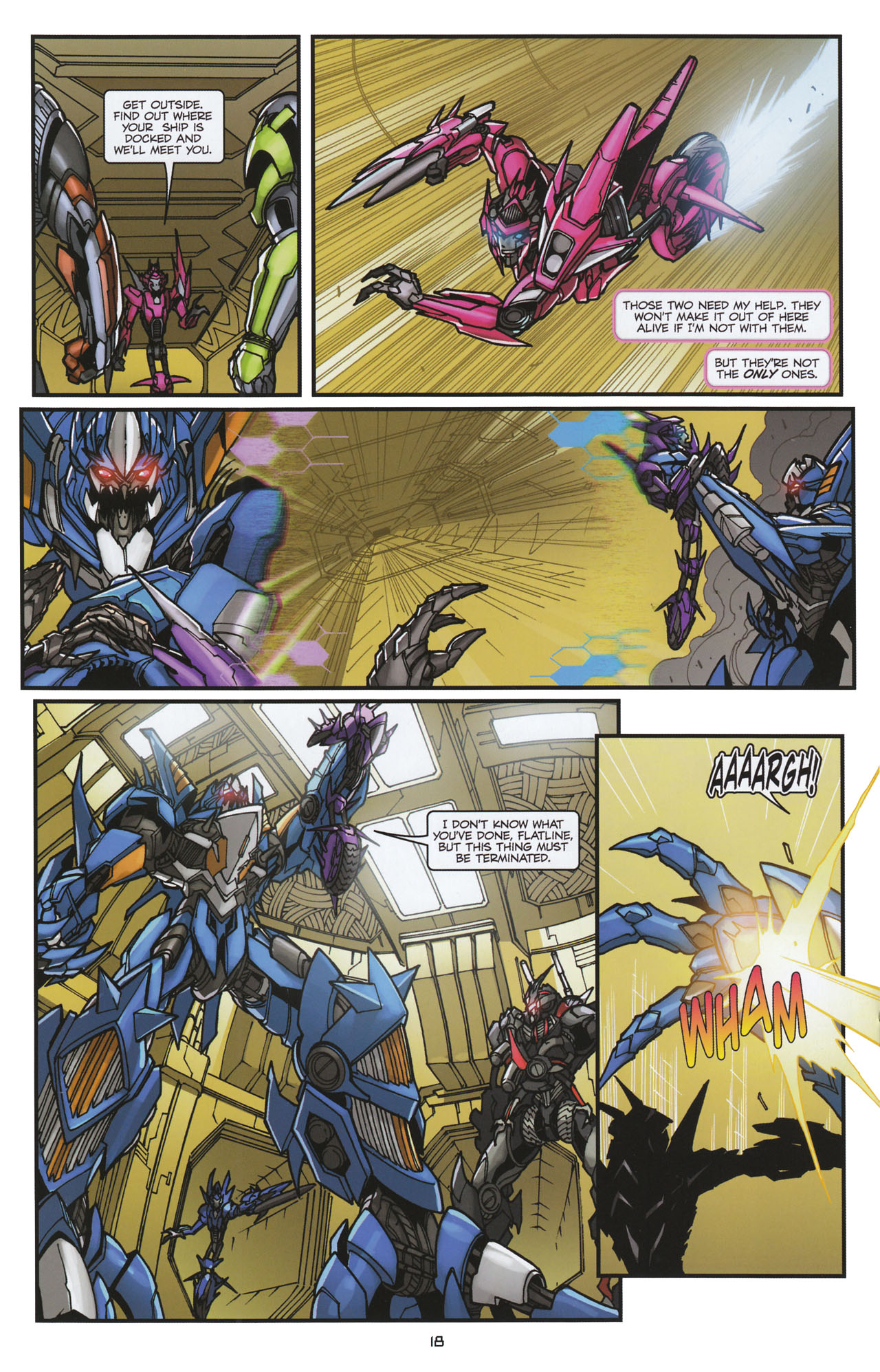 Read online Transformers: Tales of The Fallen comic -  Issue #6 - 20