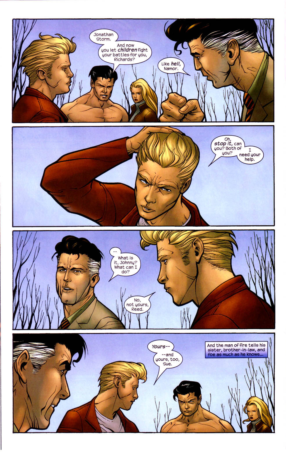Read online Marvel Knights 4 comic -  Issue #9 - 10