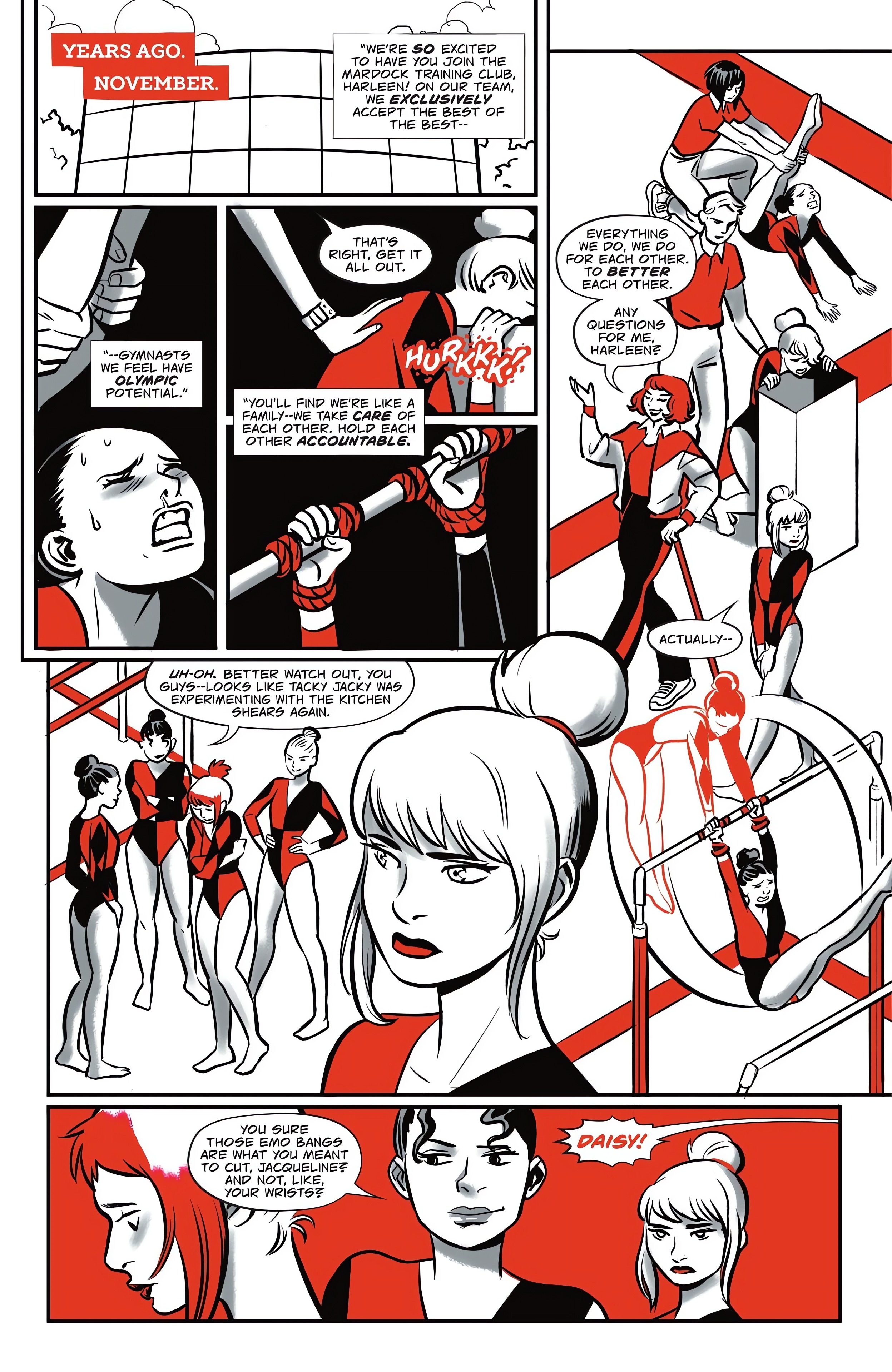 Read online Harley Quinn: Black   White   Redder comic -  Issue #1 - 17