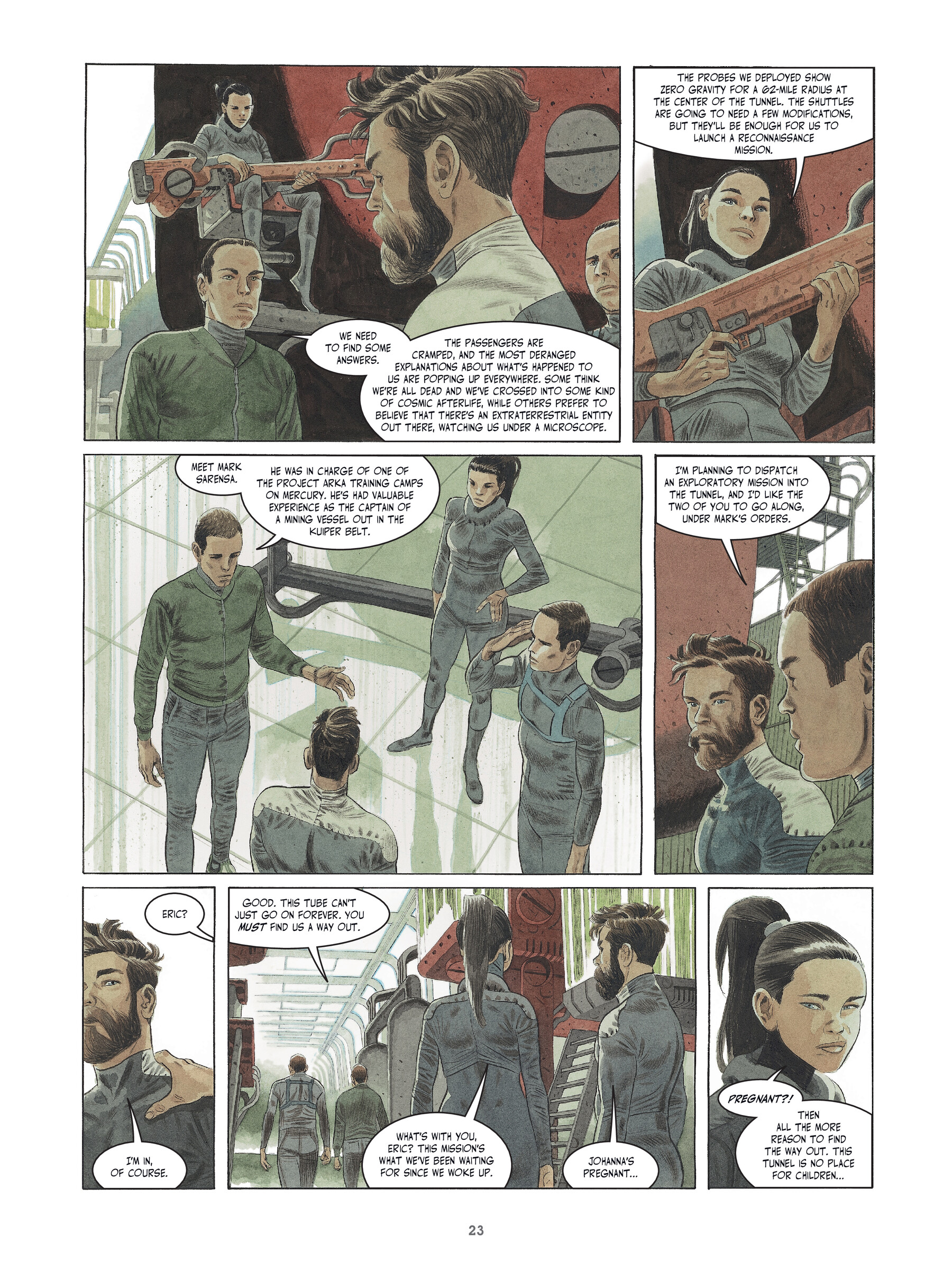 Read online Project ARKA: Into the Dark Unknown comic -  Issue # TPB - 24