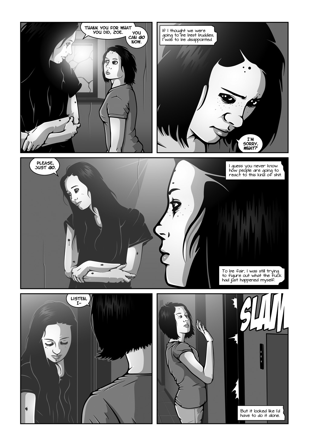 Read online Hollow Girl comic -  Issue #9 - 46