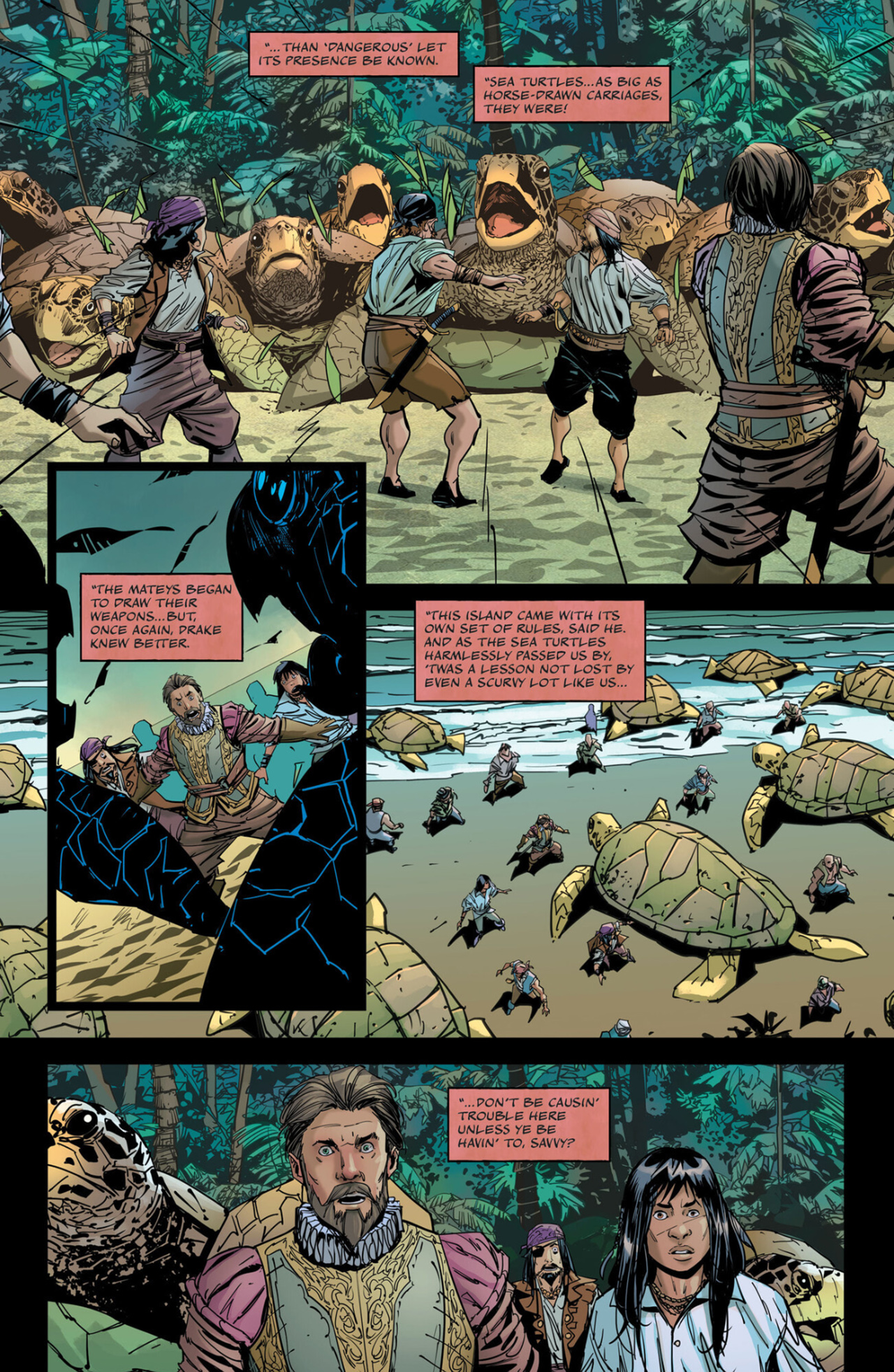 Read online Godzilla: Here There Be Dragons comic -  Issue #2 - 14