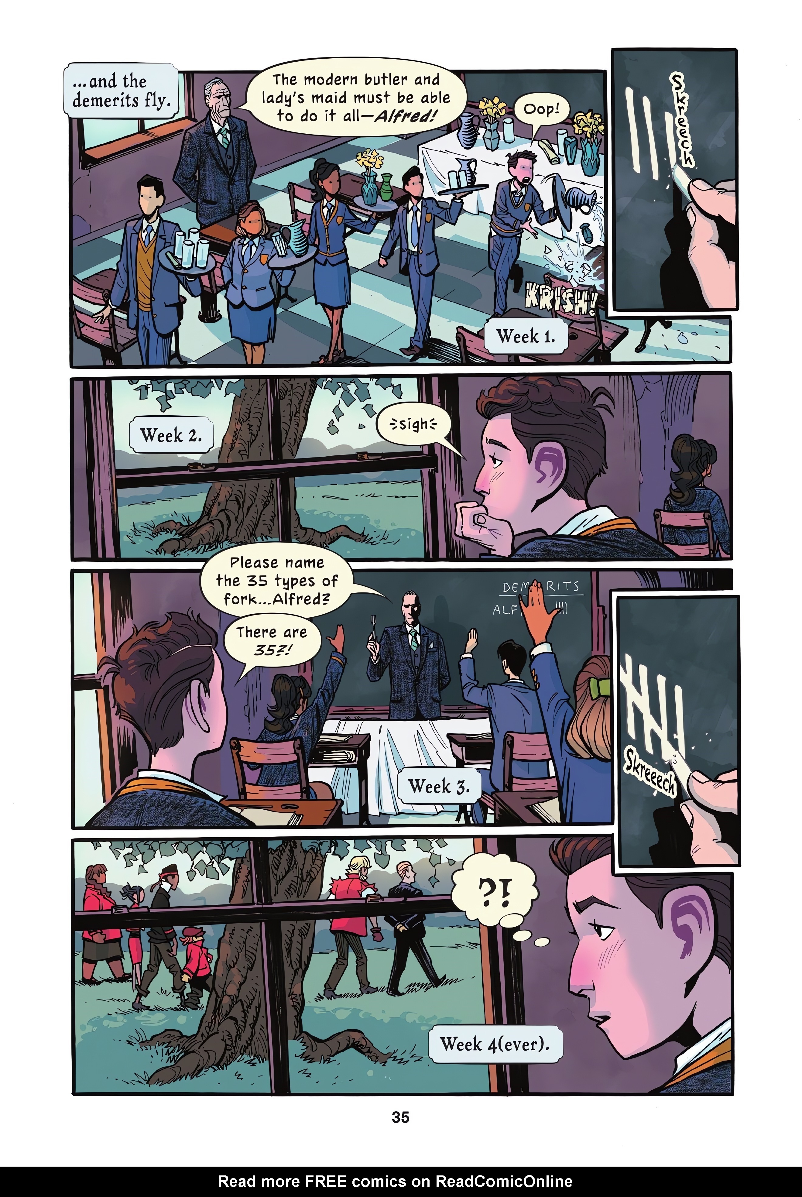 Read online Young Alfred: Pain in the Butler comic -  Issue # TPB (Part 1) - 33