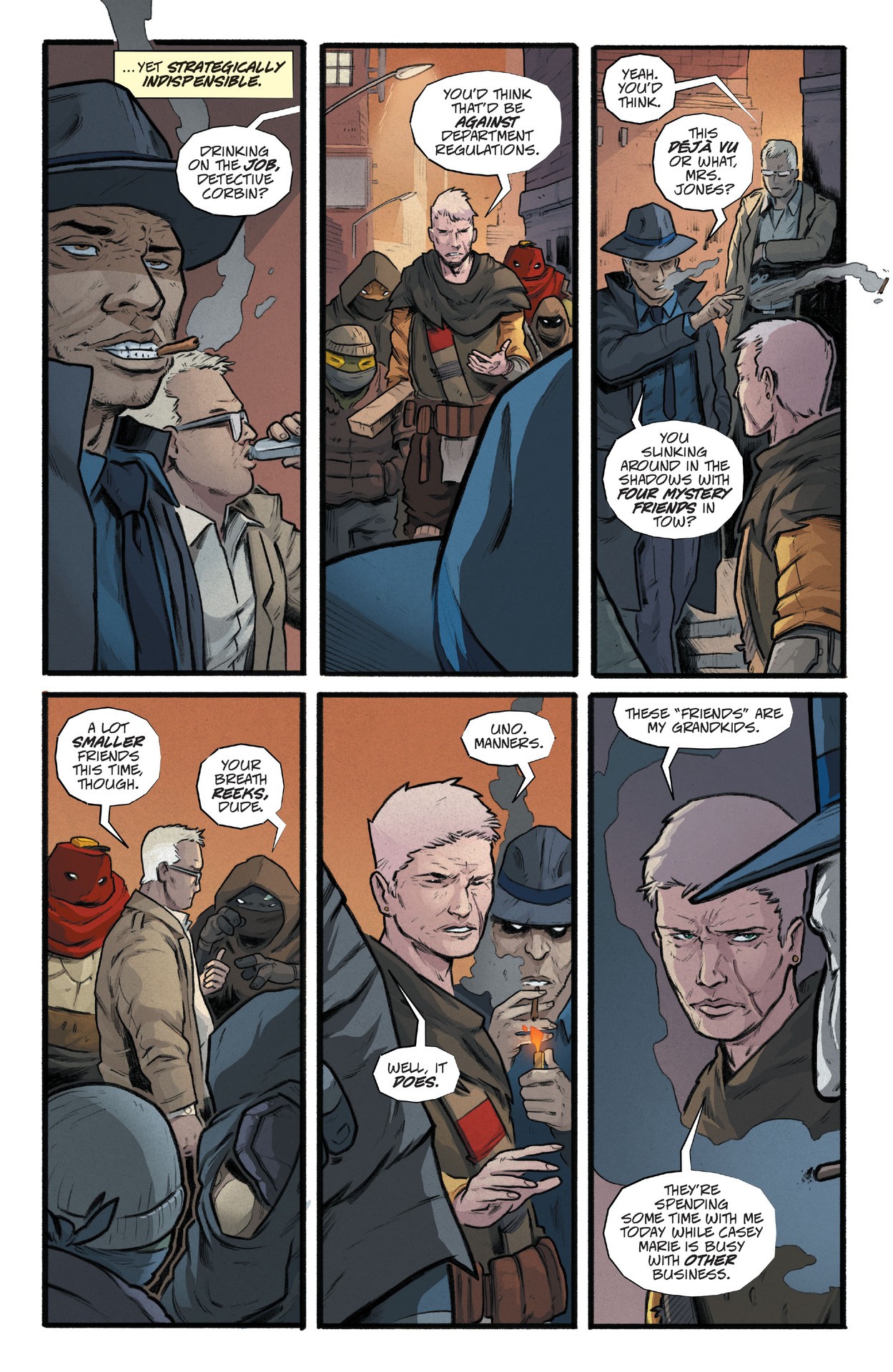 Read online Teenage Mutant Ninja Turtles: The Last Ronin - Lost Day Special comic -  Issue # Full - 34