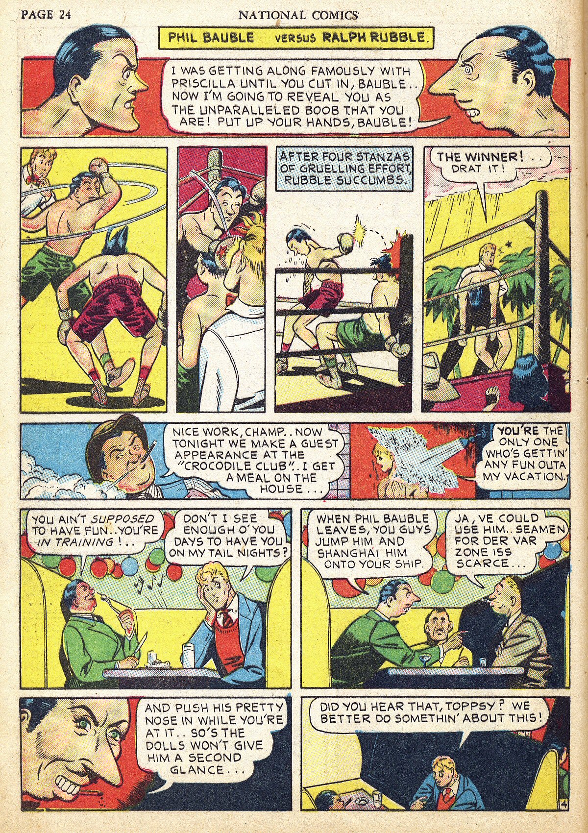 Read online National Comics comic -  Issue #19 - 27