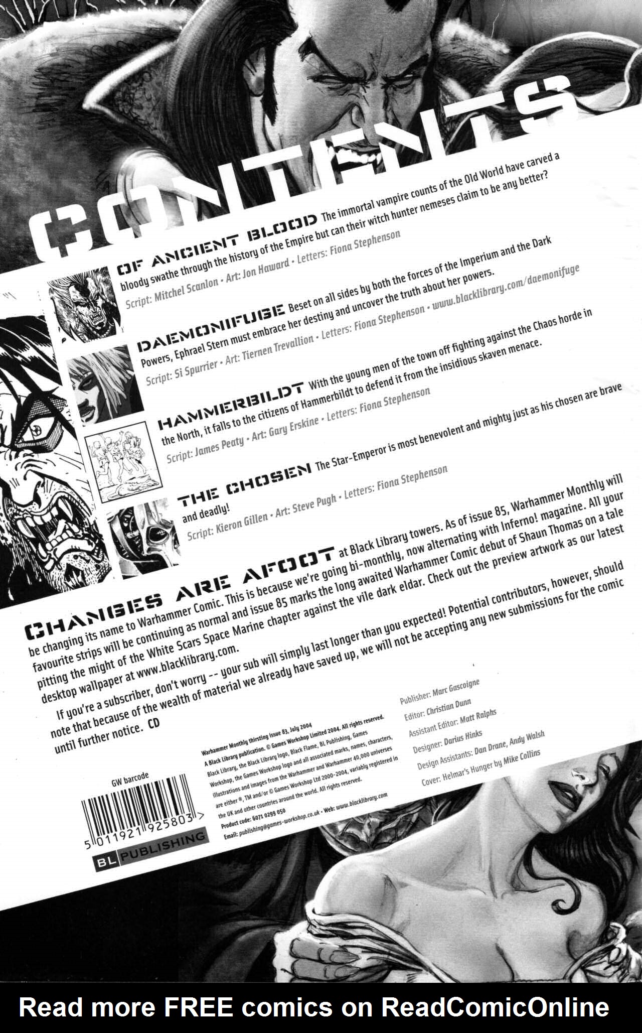 Read online Warhammer Monthly comic -  Issue #83 - 2