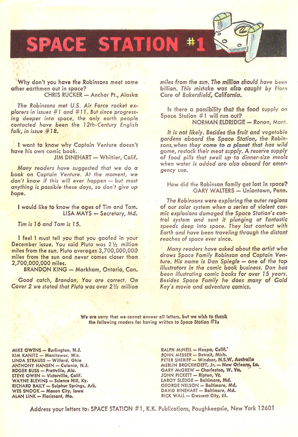 Read online Space Family Robinson comic -  Issue #22 - 27