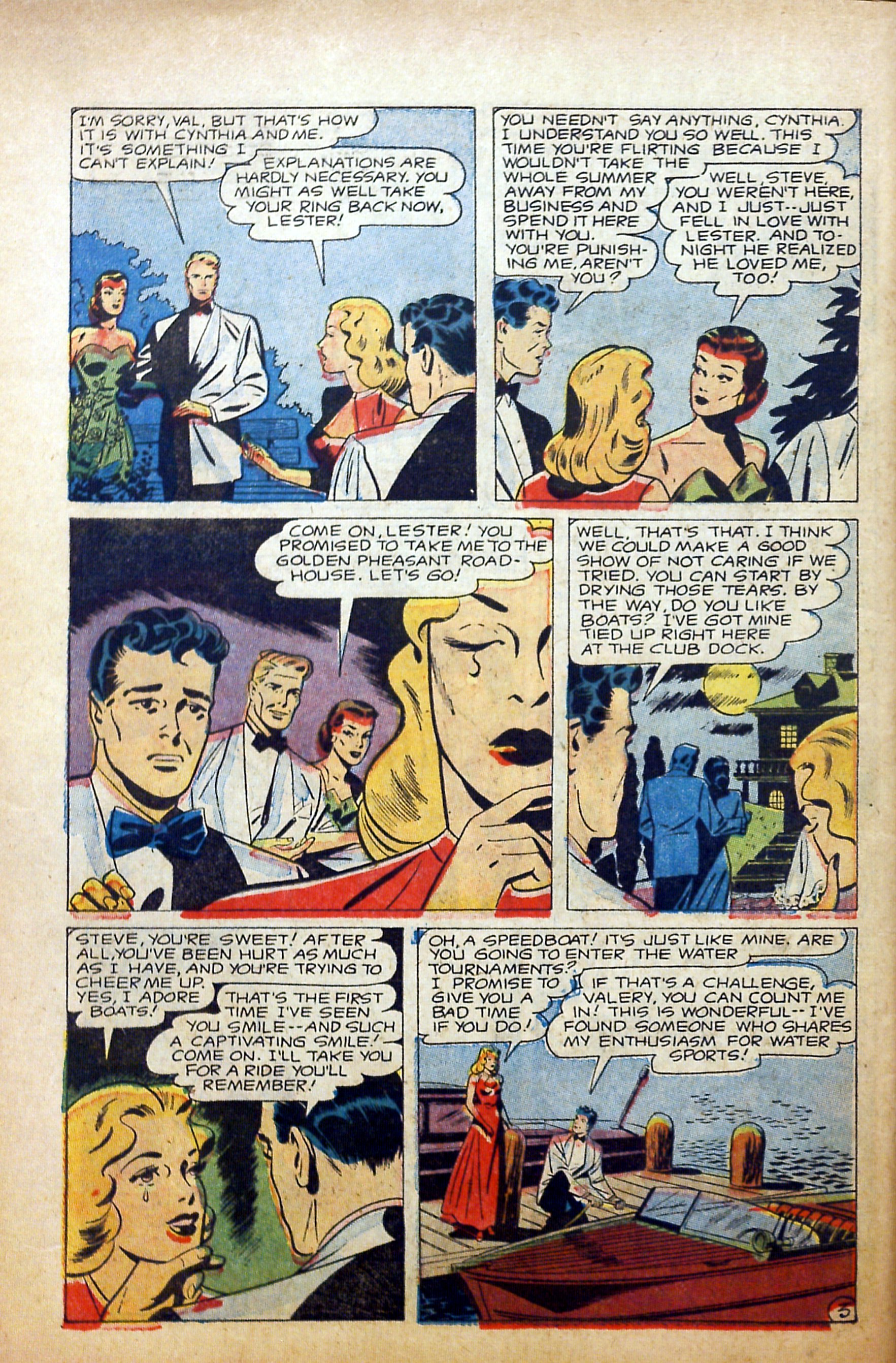 Read online Glamorous Romances comic -  Issue #82 - 30