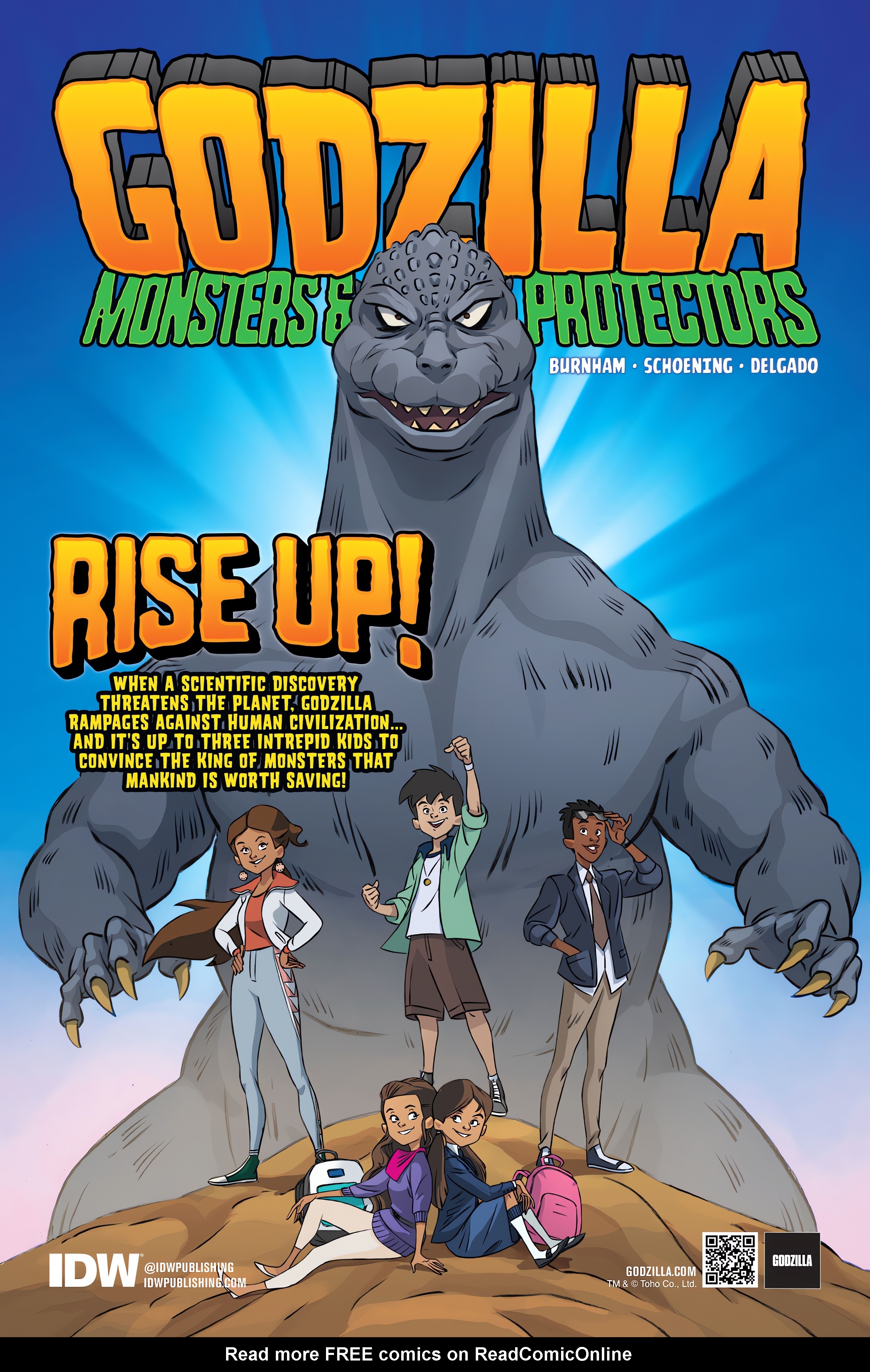 Read online Godzilla Rivals: Biollante Vs. Destoroyah comic -  Issue # Full - 47