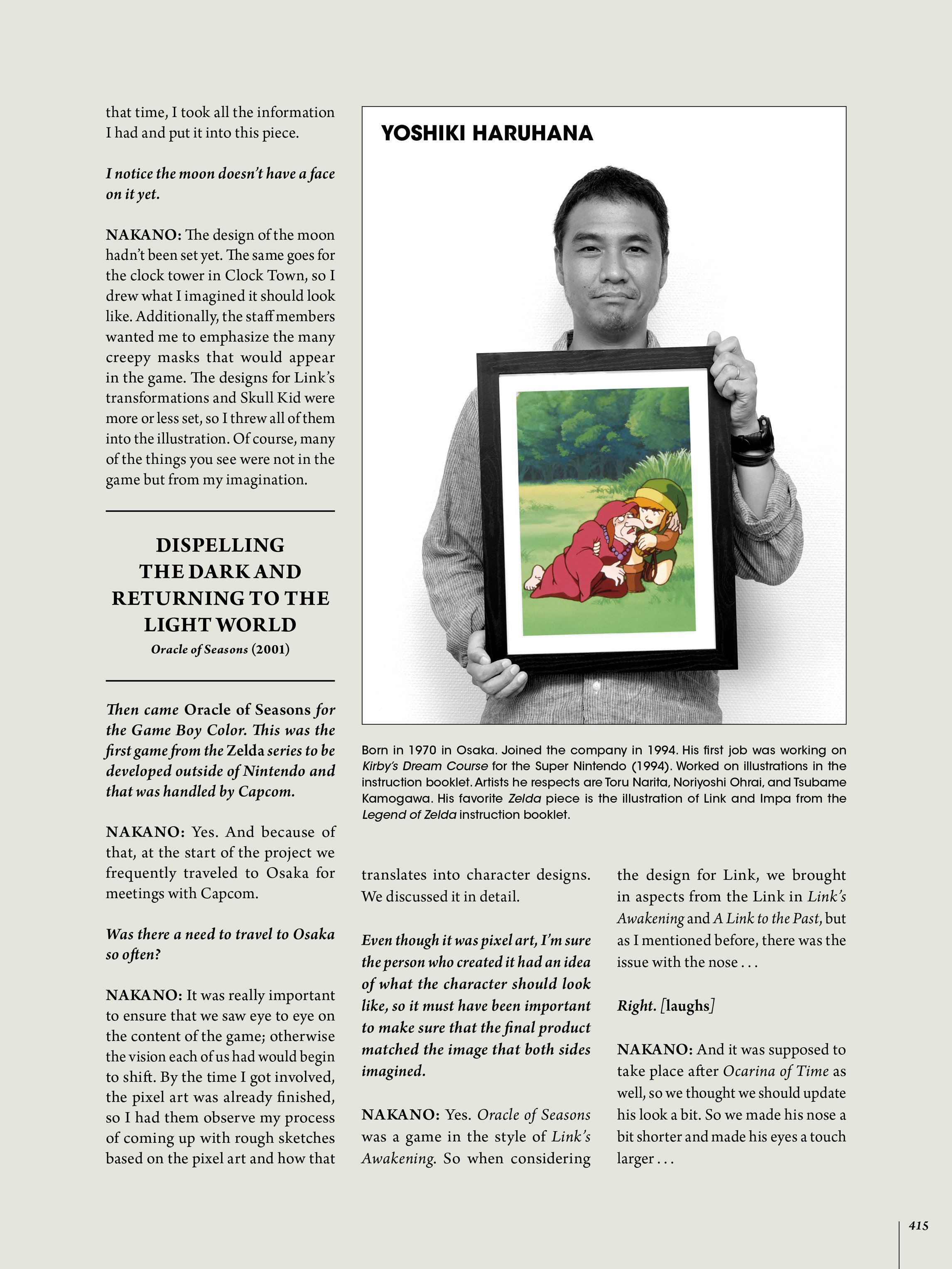 Read online The Legend of Zelda: Art & Artifacts comic -  Issue # TPB - 277