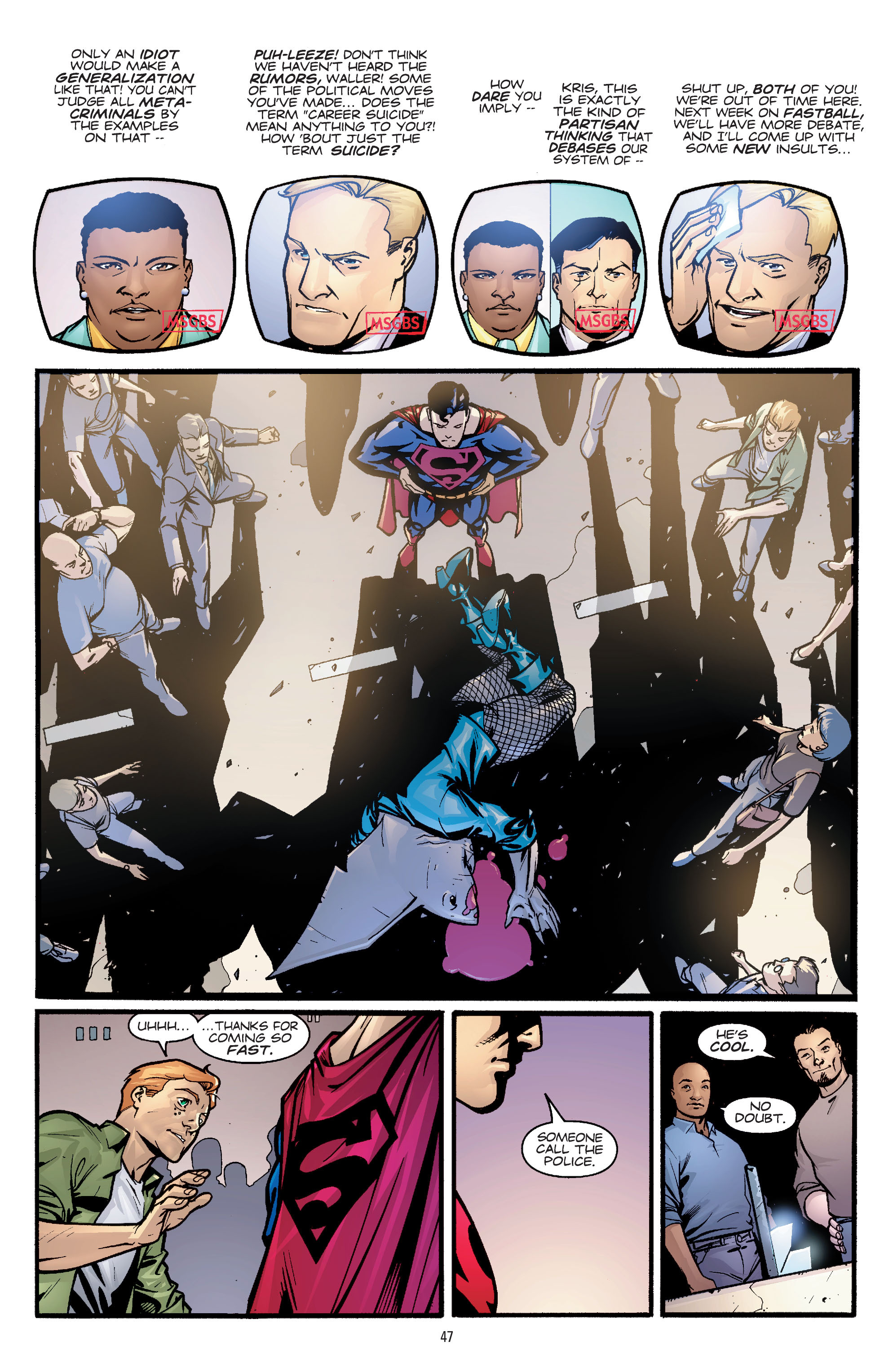 Read online Superman: Ending Battle comic -  Issue # TPB - 47