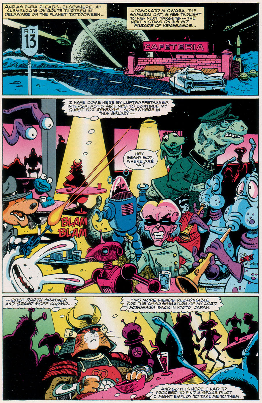 Read online Samurai Cat comic -  Issue #3 - 7