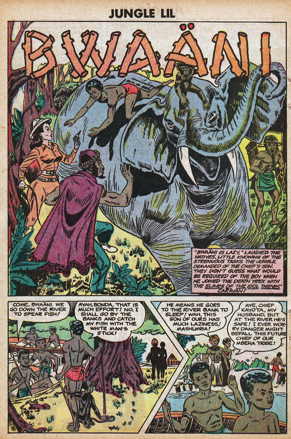 Read online Jungle Lil comic -  Issue # Full - 12