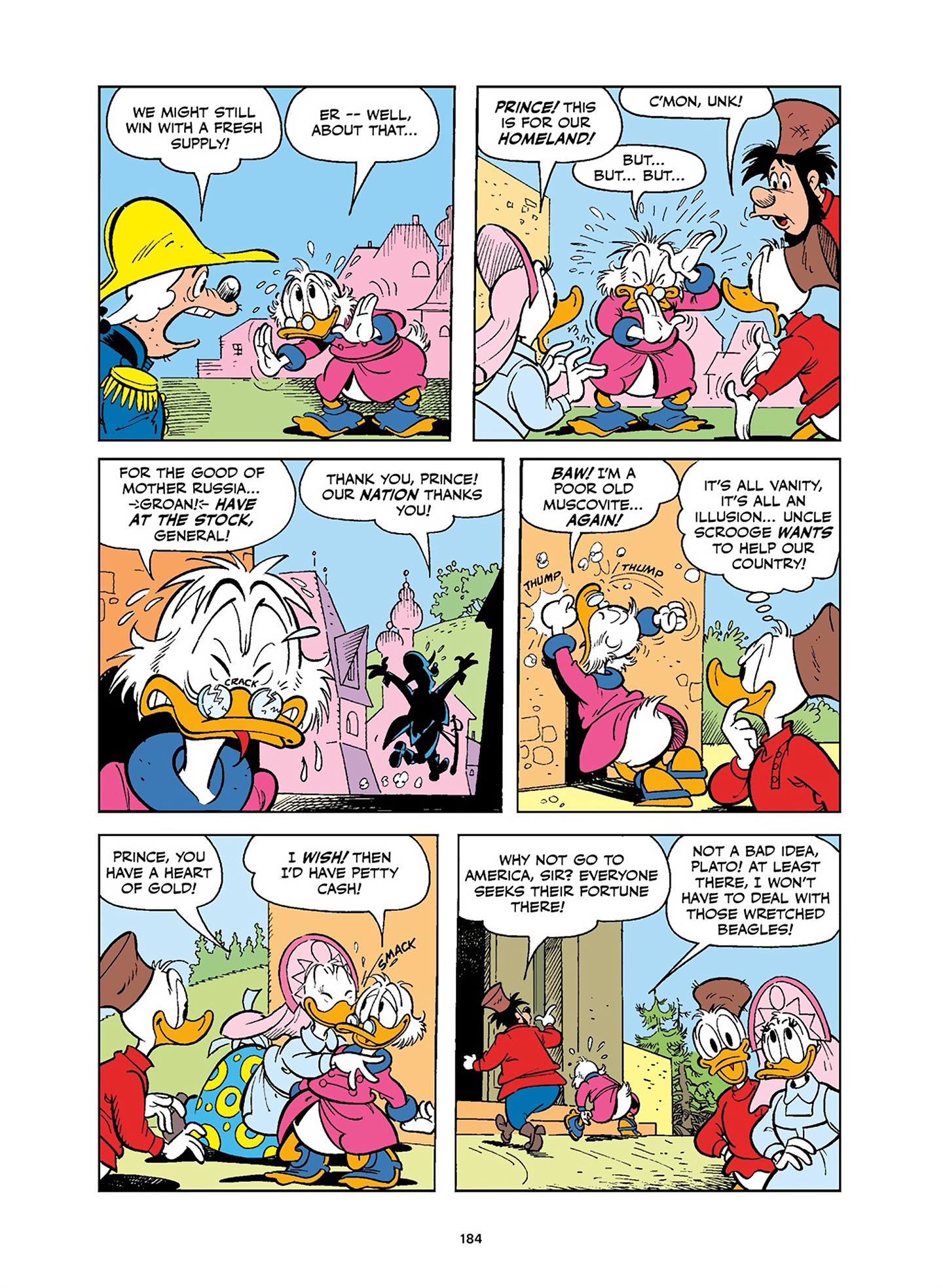 Read online Uncle Scrooge and Donald Duck in Les Misérables and War and Peace comic -  Issue # TPB (Part 2) - 82