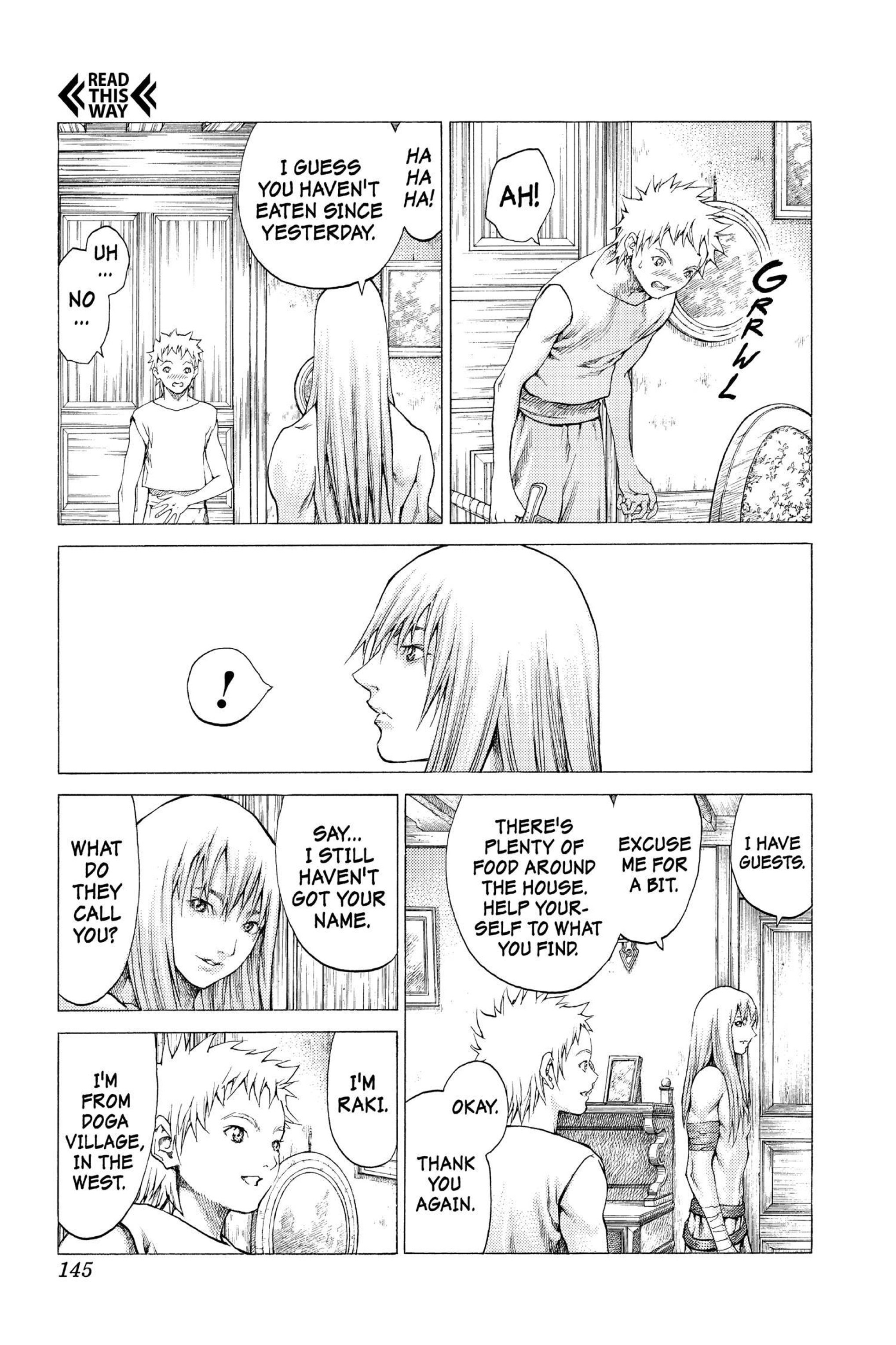 Read online Claymore comic -  Issue #10 - 134