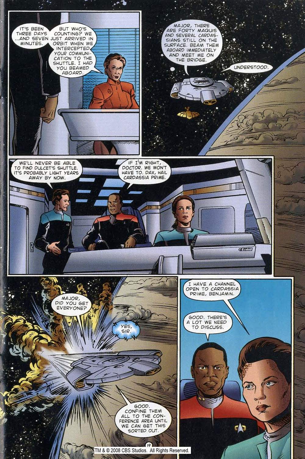 Read online Star Trek: Deep Space Nine, The Maquis comic -  Issue #3 - 25