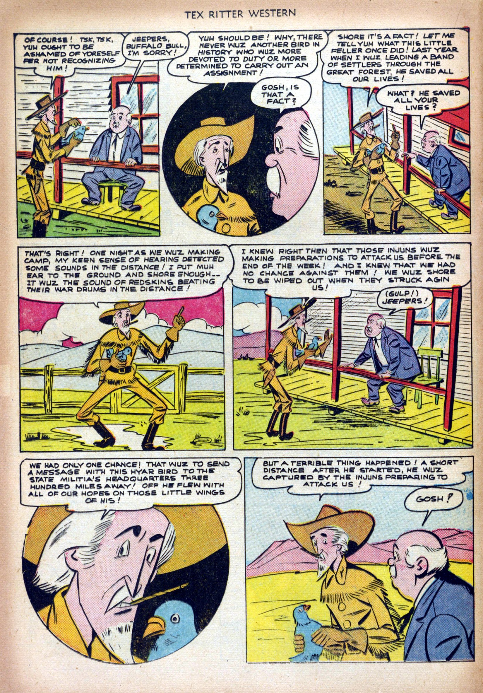Read online Tex Ritter Western comic -  Issue #5 - 20