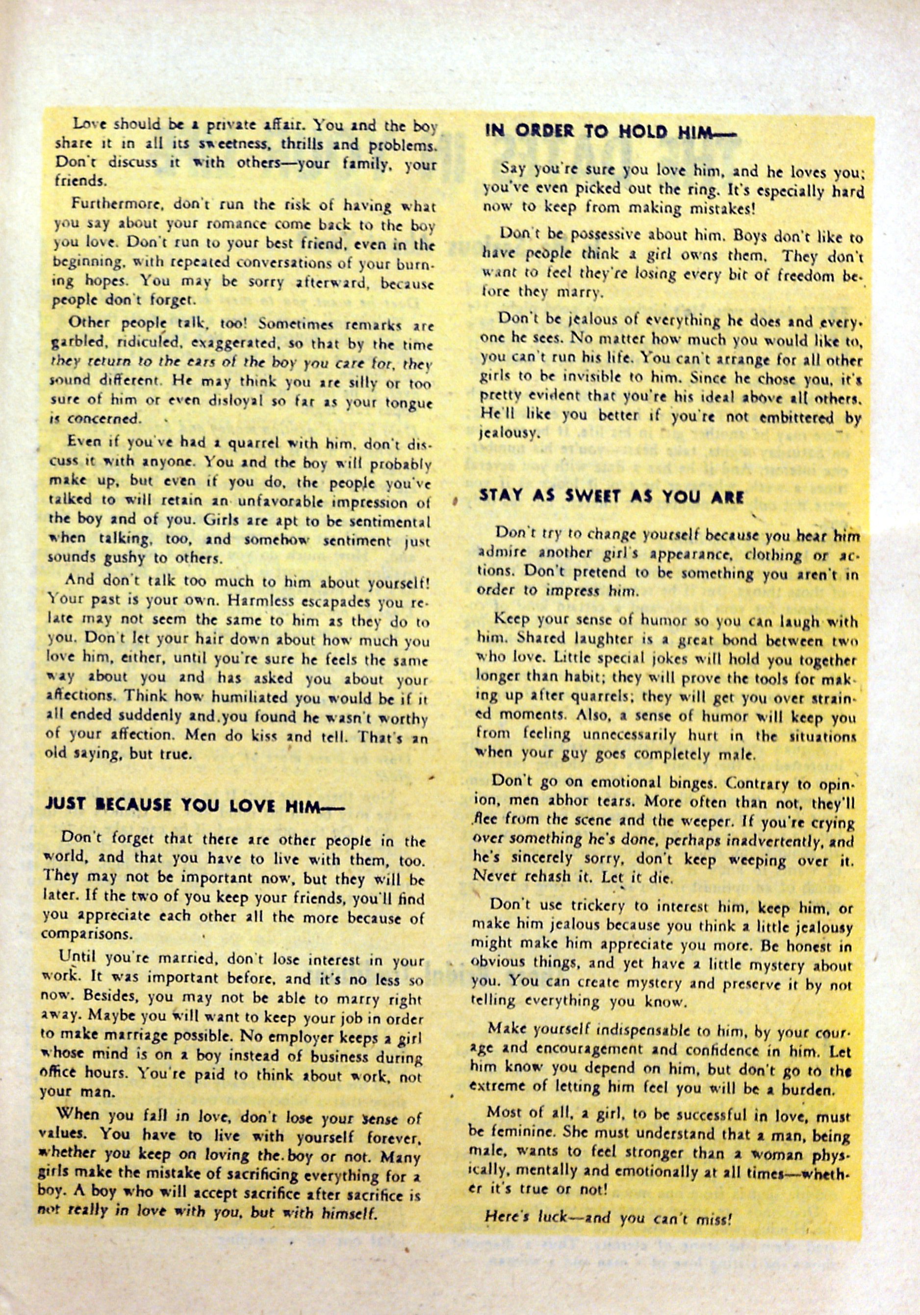 Read online Ten-Story Love comic -  Issue #199 - 25