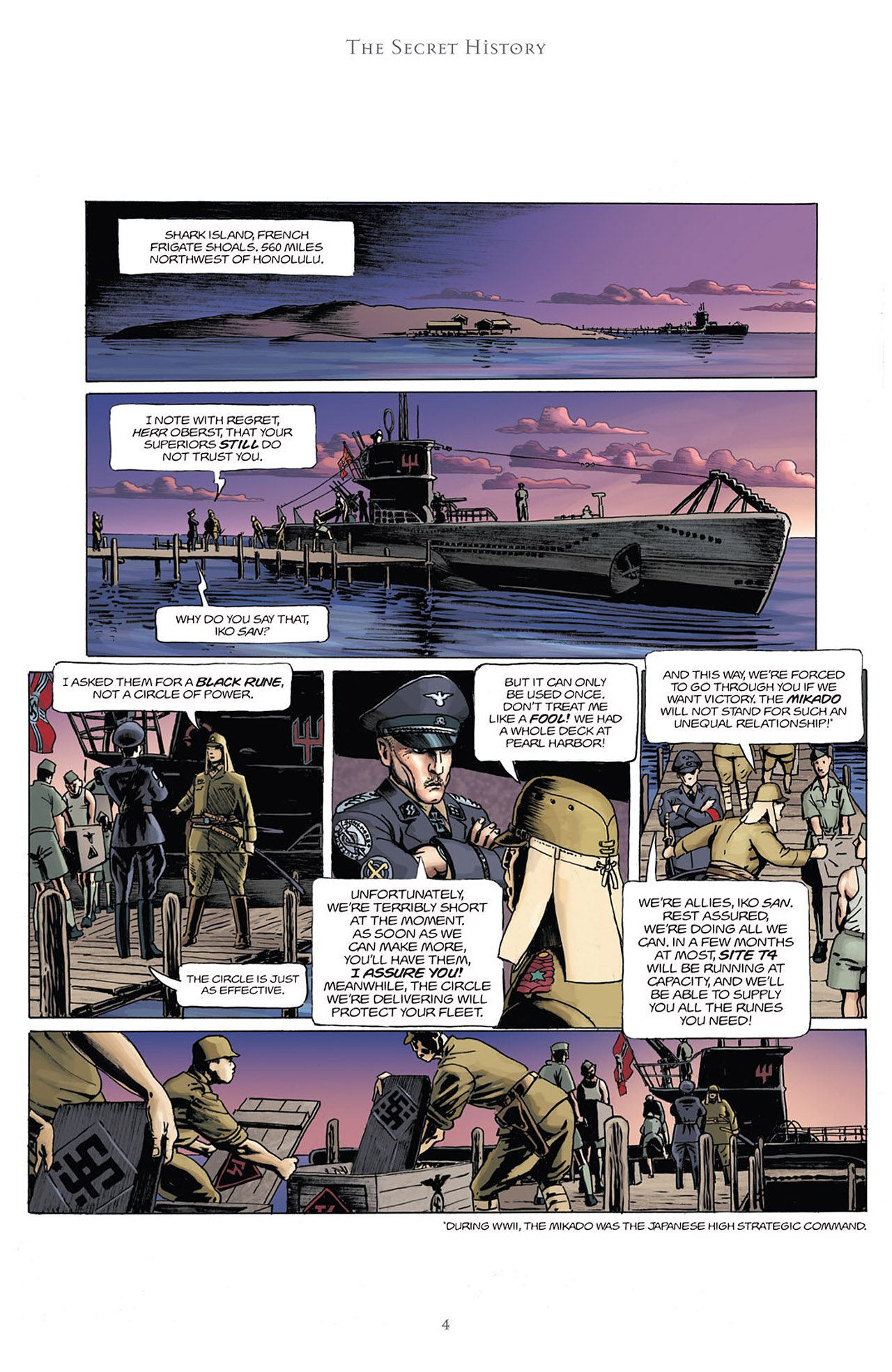 Read online The Secret History comic -  Issue #12 - 5