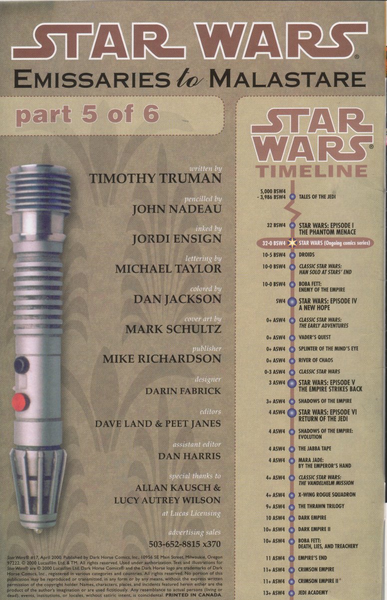 Read online Star Wars (1998) comic -  Issue #17 - 2