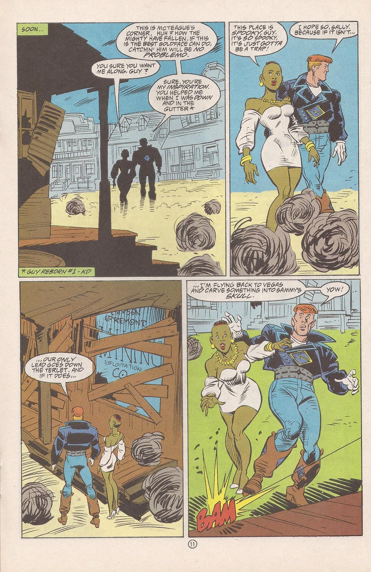 Read online Guy Gardner comic -  Issue #6 - 17