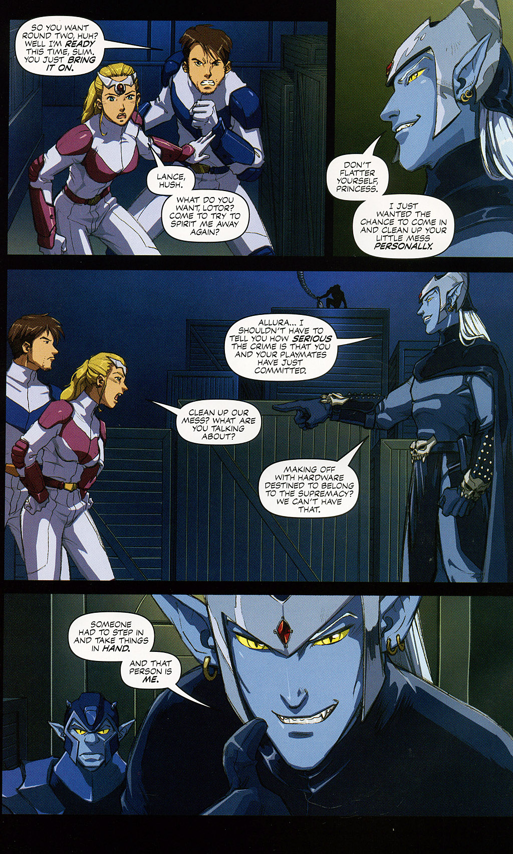 Read online Voltron: Defender of the Universe comic -  Issue #4 - 14