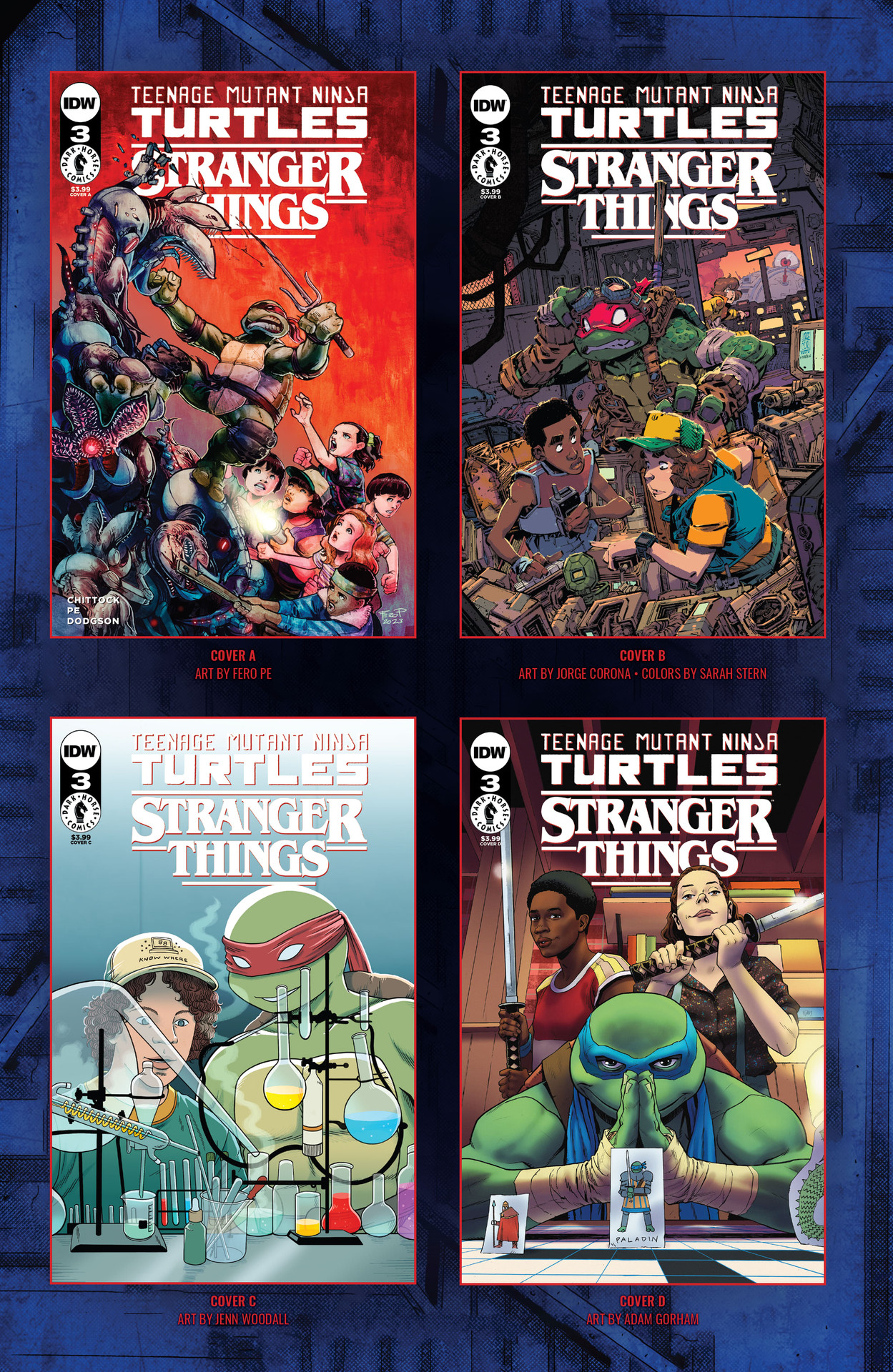 Read online Teenage Mutant Ninja Turtles x Stranger Things comic -  Issue #3 - 22