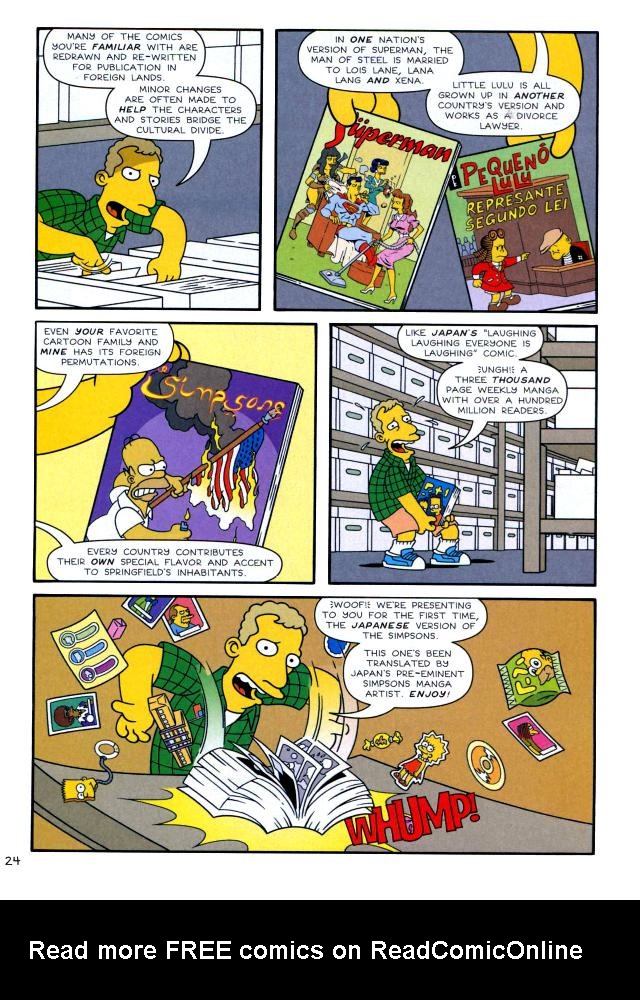 Read online Bongo Comics Free-For-All! comic -  Issue #2008 - 22