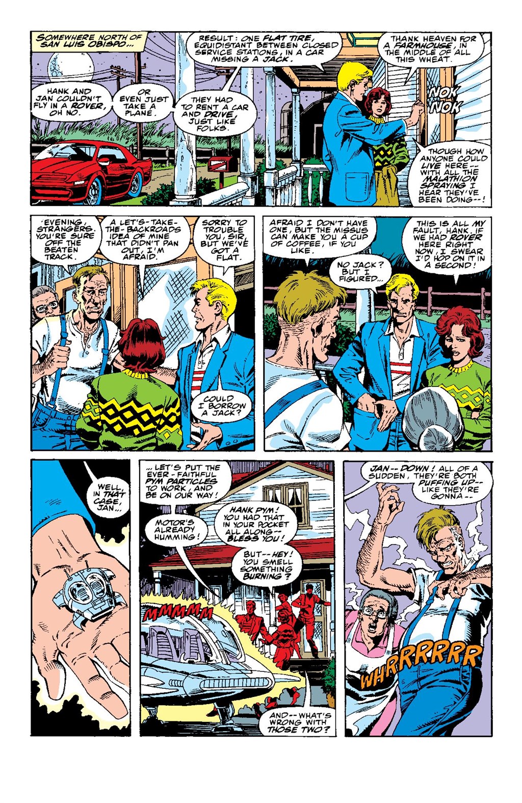 Read online Avengers West Coast Epic Collection: How The West Was Won comic -  Issue #Avengers West Coast Epic Collection California Screaming (Part 1) - 21