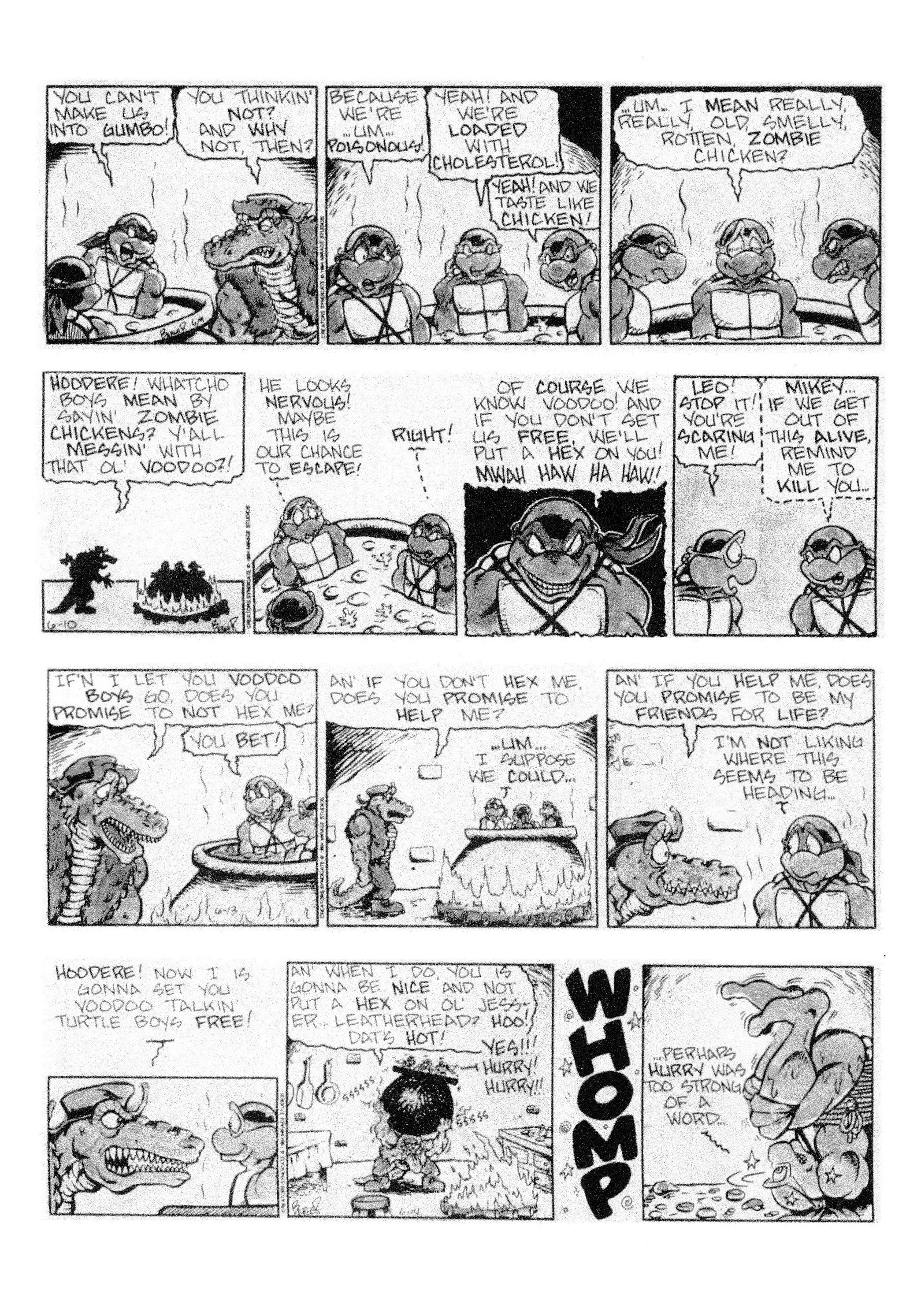 Read online Teenage Mutant Ninja Turtles: Complete Newspaper Daily Comic Strip Collection comic -  Issue # TPB 3 (Part 1) - 32