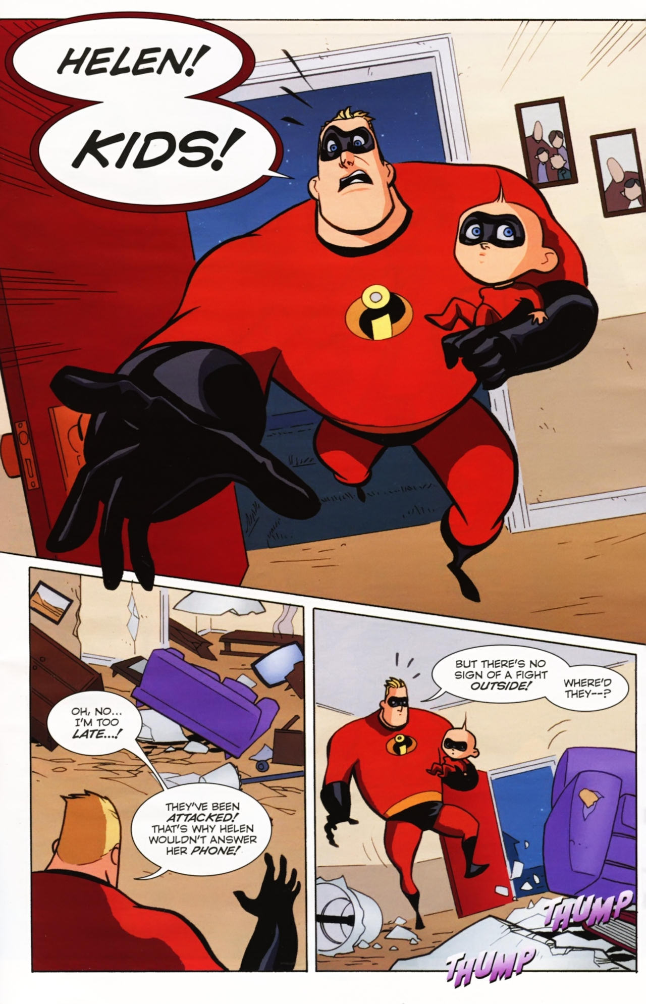 Read online The Incredibles: Family Matters comic -  Issue #4 - 4