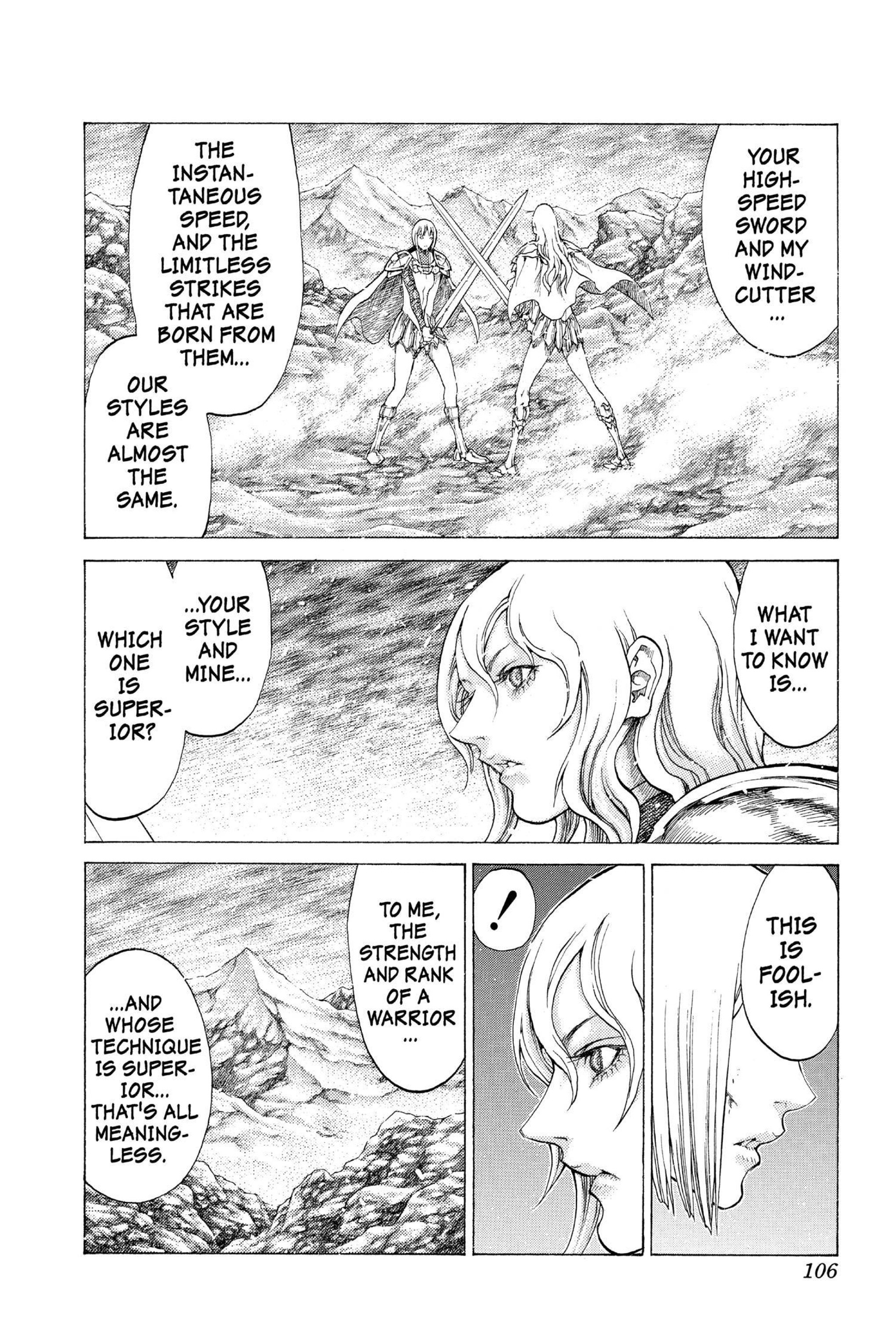 Read online Claymore comic -  Issue #10 - 98