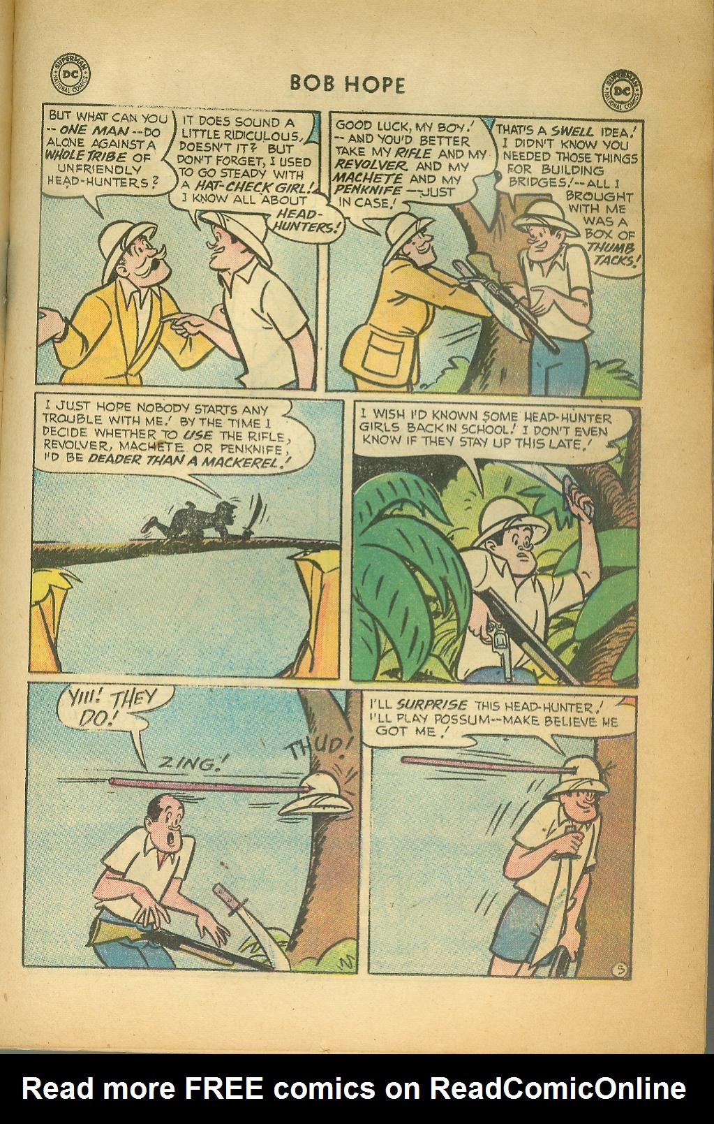 Read online The Adventures of Bob Hope comic -  Issue #38 - 17