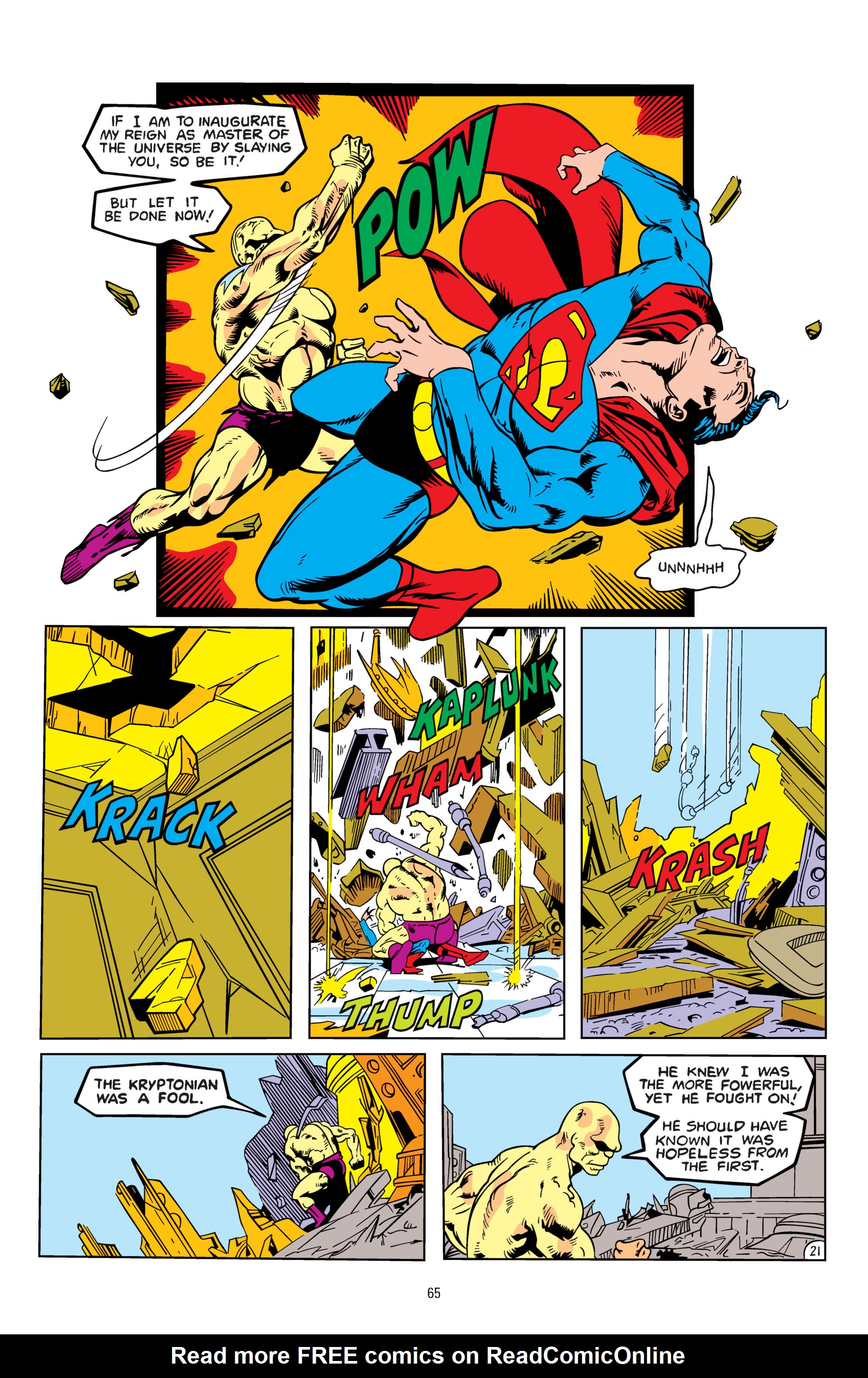 Read online Superman vs. Mongul comic -  Issue # TPB - 66