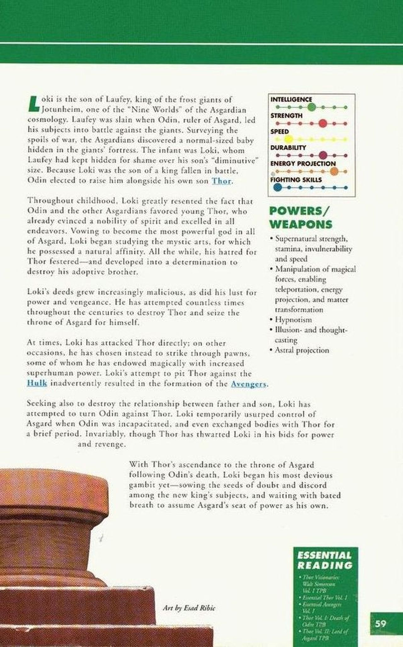 Read online Marvel Encyclopedia comic -  Issue # TPB 1 - 56