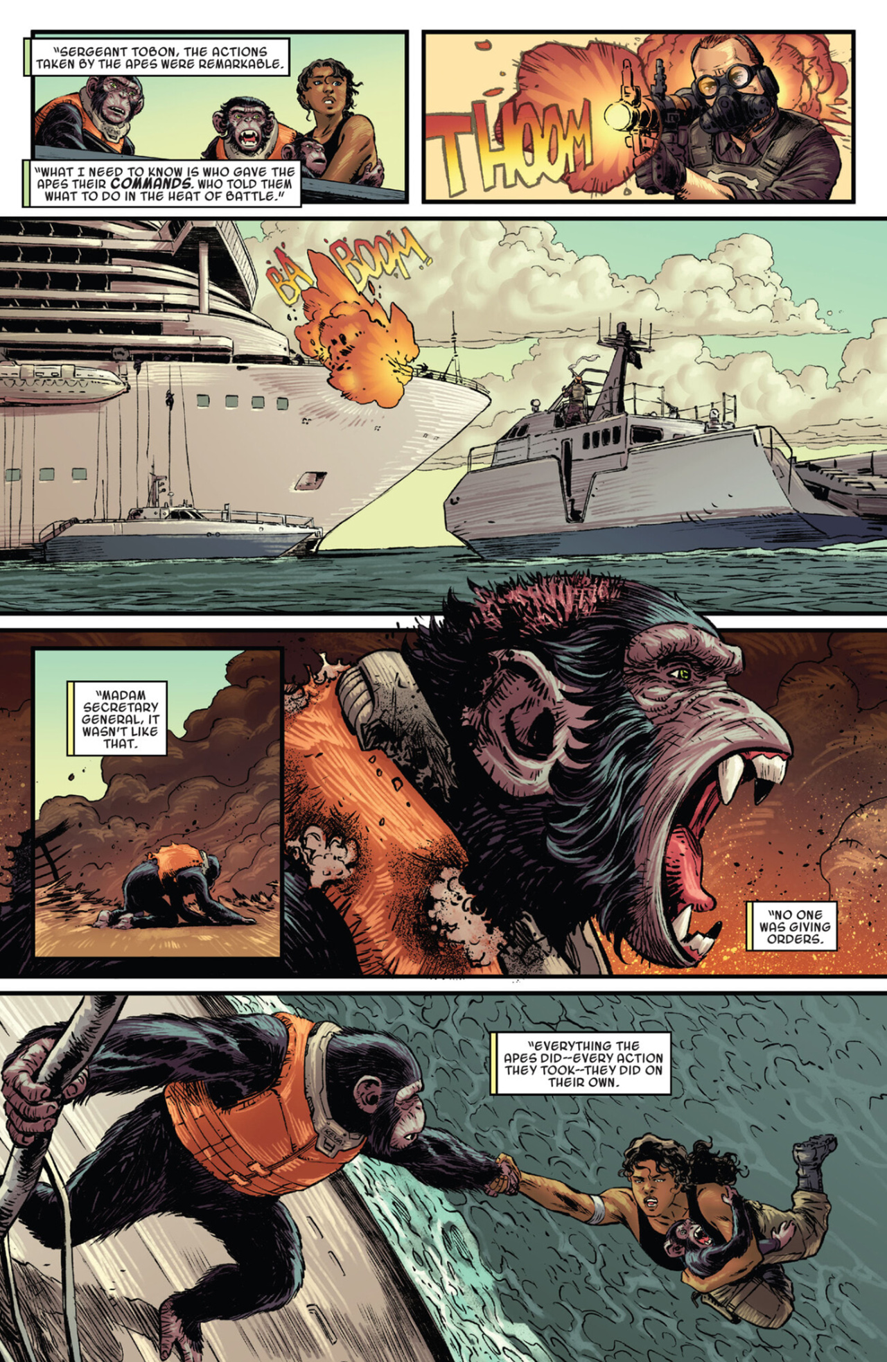 Read online Planet of the Apes (2023) comic -  Issue #4 - 8
