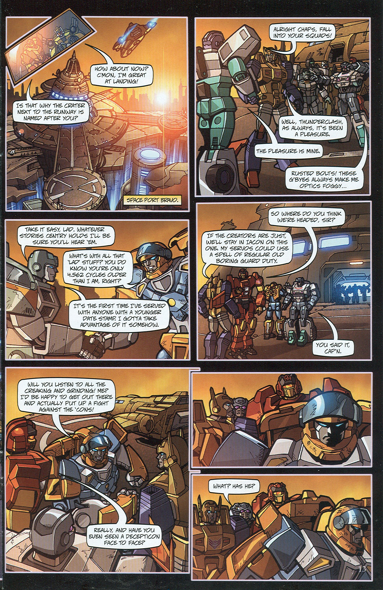 Read online Transformers: Collectors' Club comic -  Issue #32 - 13