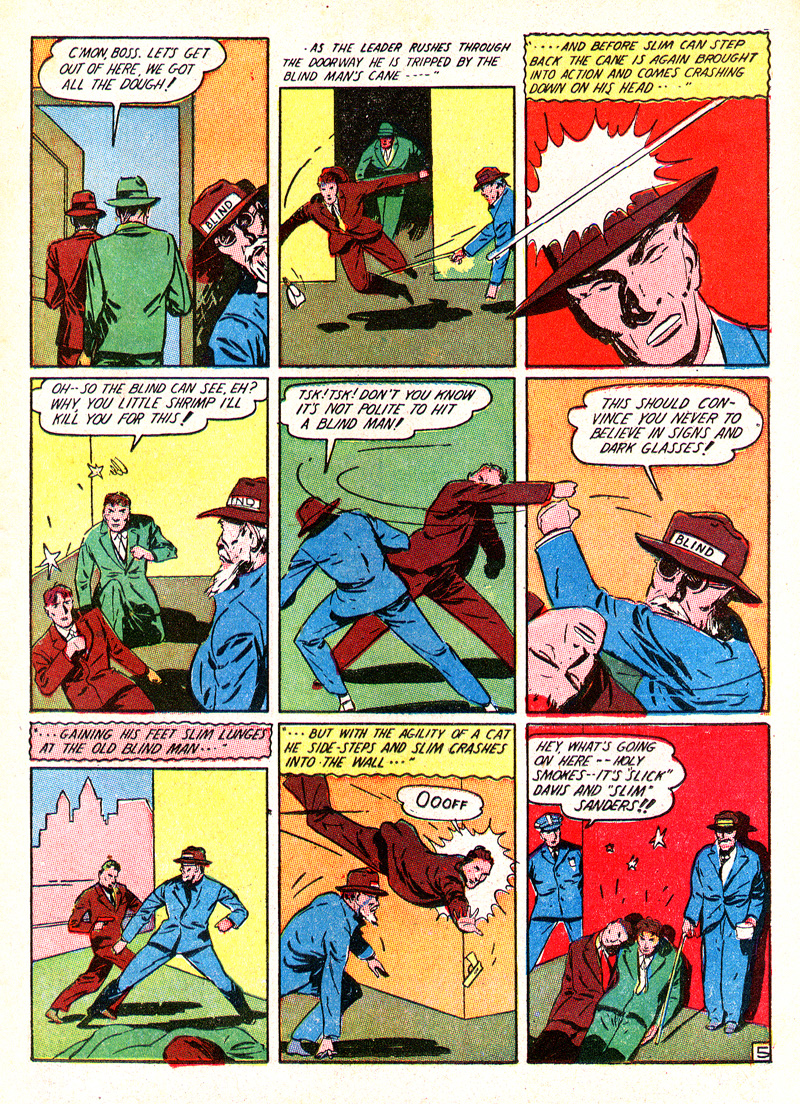Read online Captain Fearless comic -  Issue #1 - 21