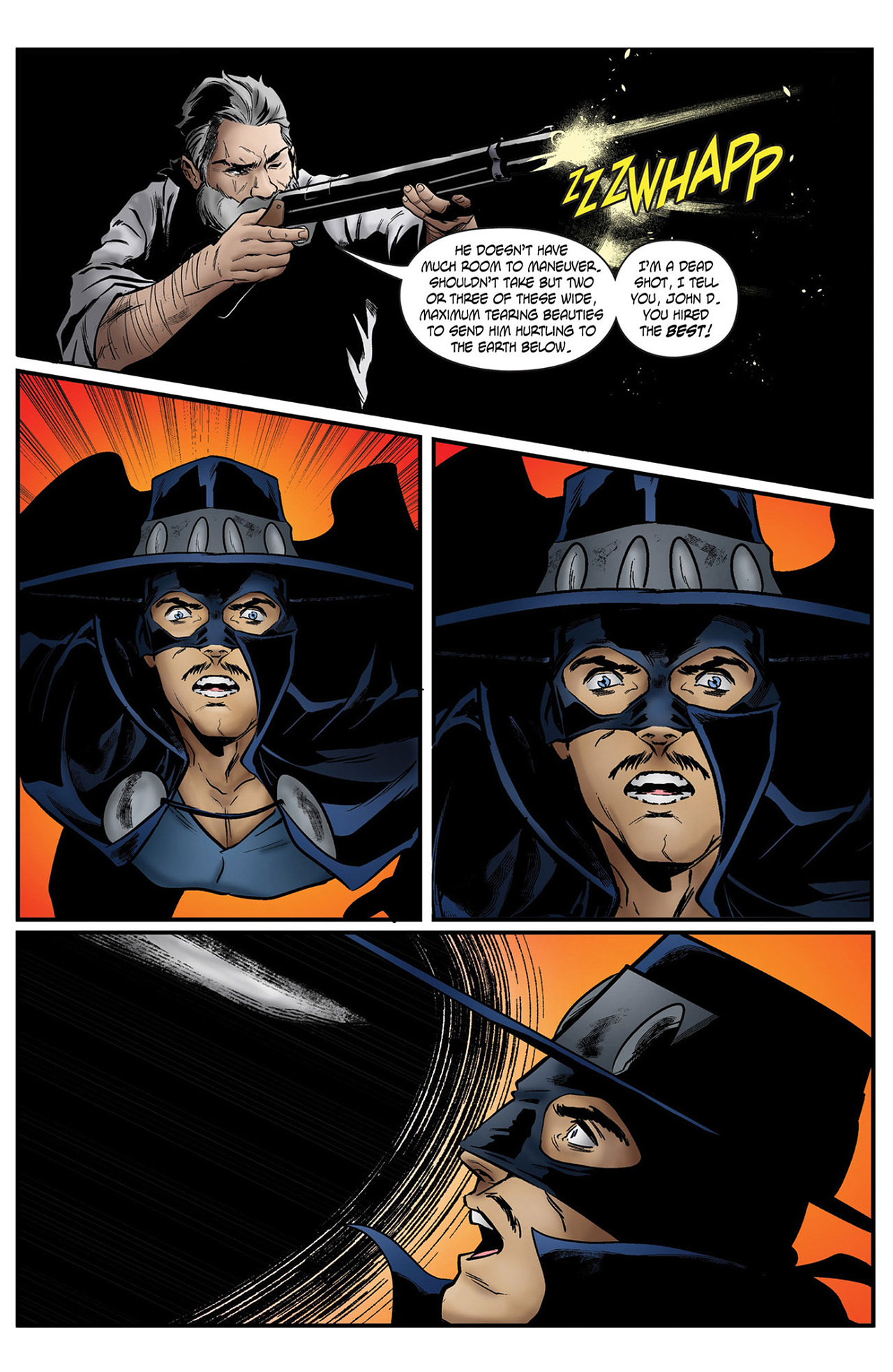 Read online Zorro Flights comic -  Issue #3 - 24