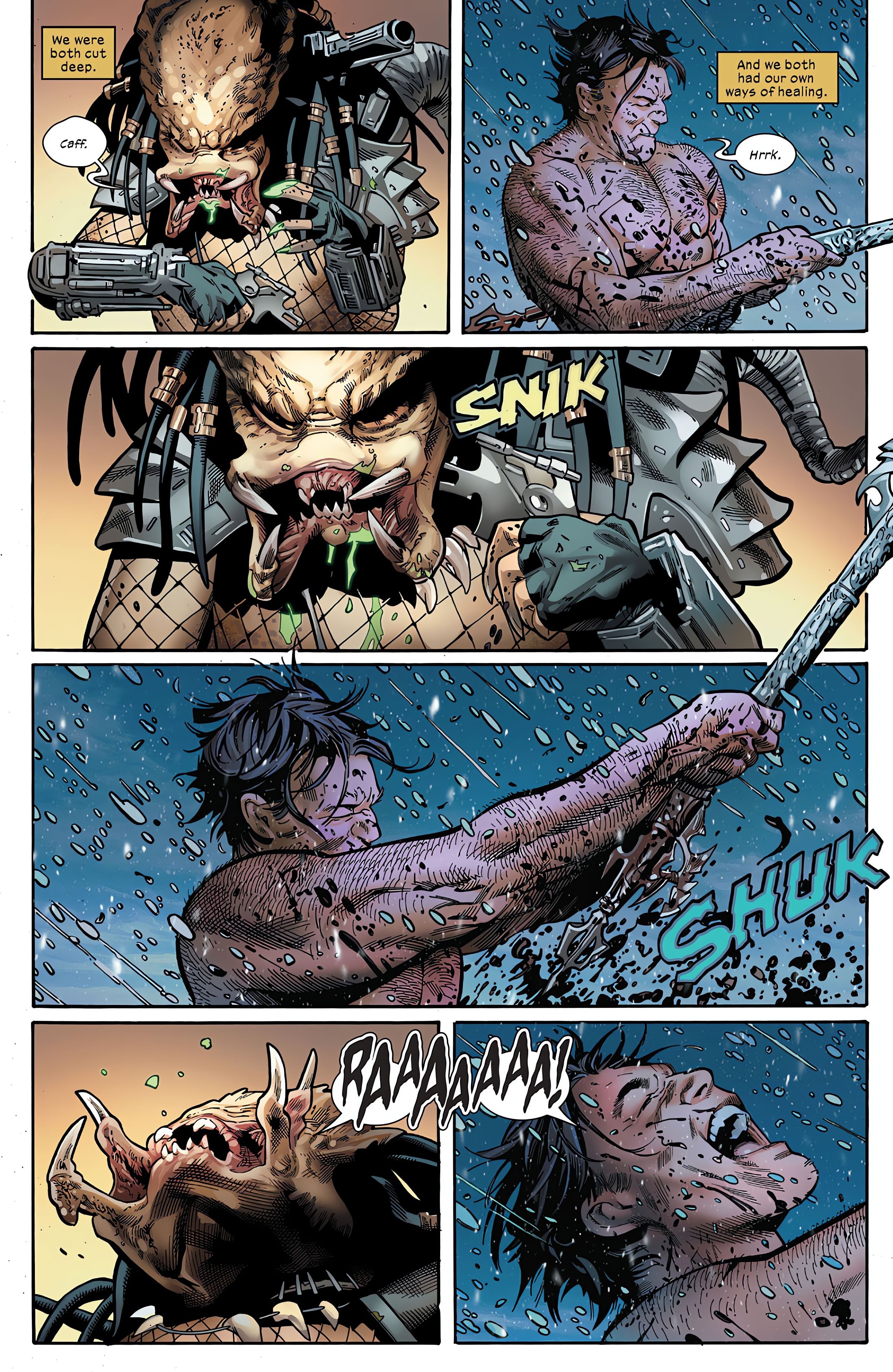 Read online Predator vs. Wolverine comic -  Issue #1 - 32