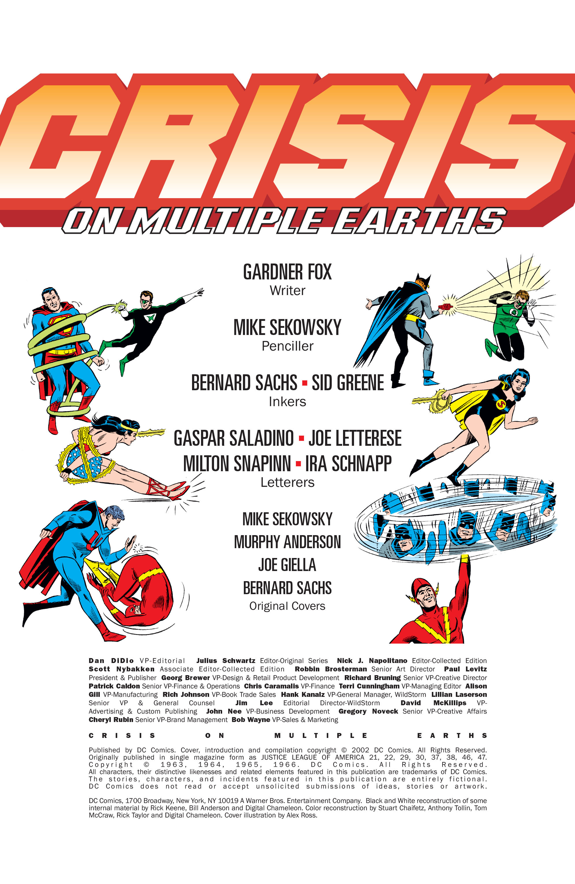 Read online Crisis on Multiple Earths comic -  Issue # TPB 1 - 2