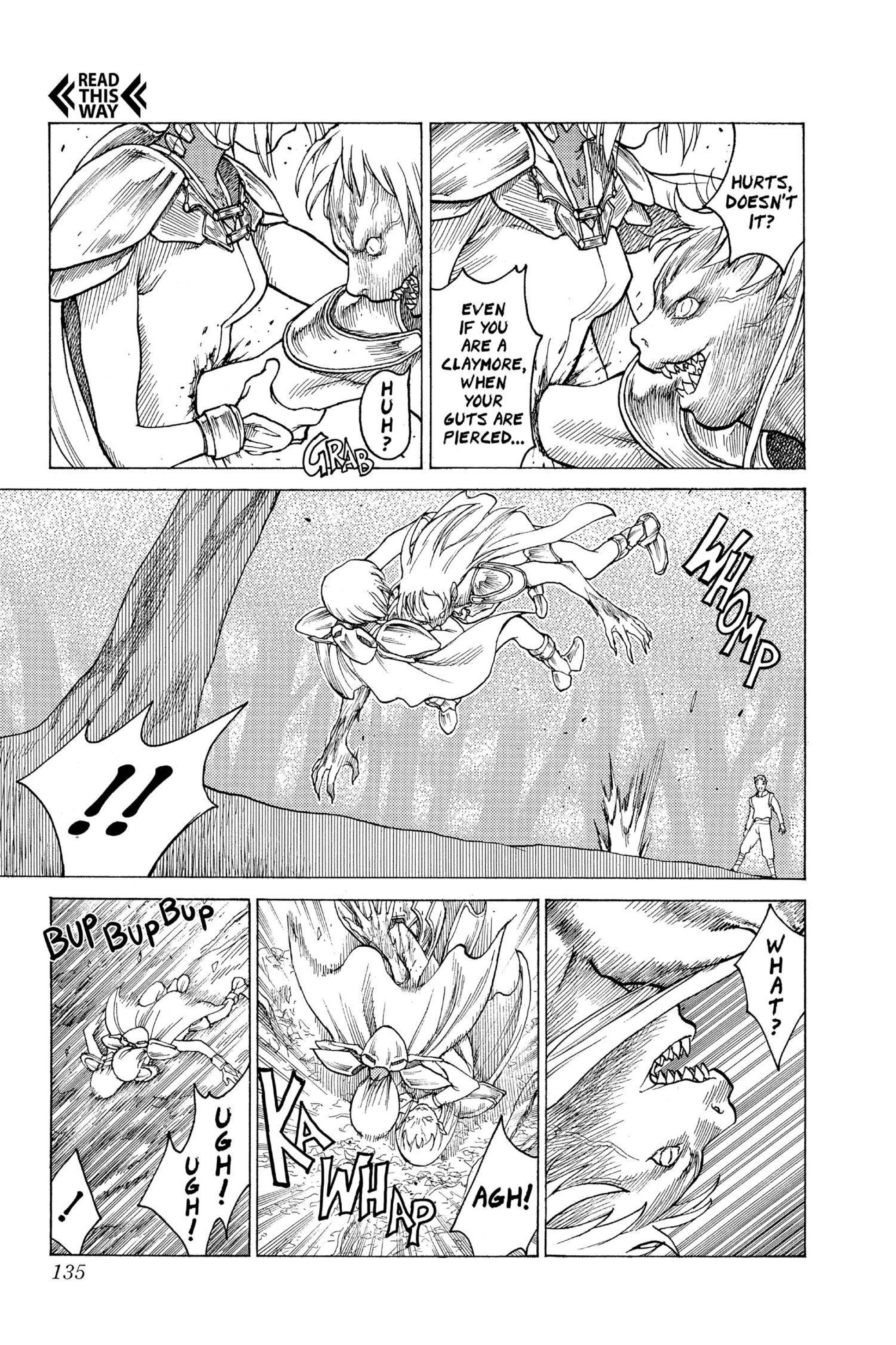 Read online Claymore comic -  Issue #1 - 109