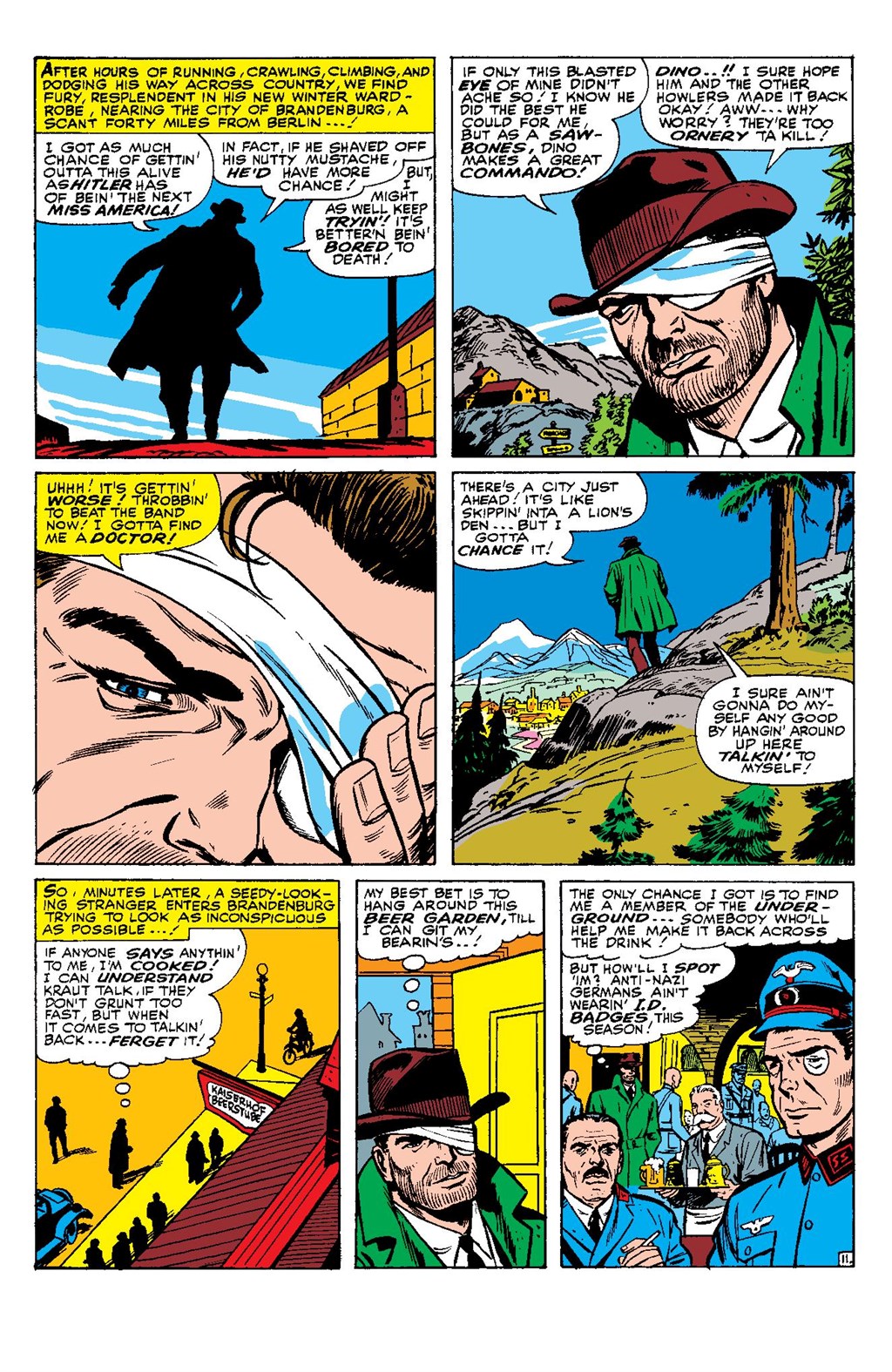 Read online Sgt. Fury Epic Collection: The Howling Commandos comic -  Issue #Sgt. Fury Epic Collection Berlin Breakout (Part 2) - 86